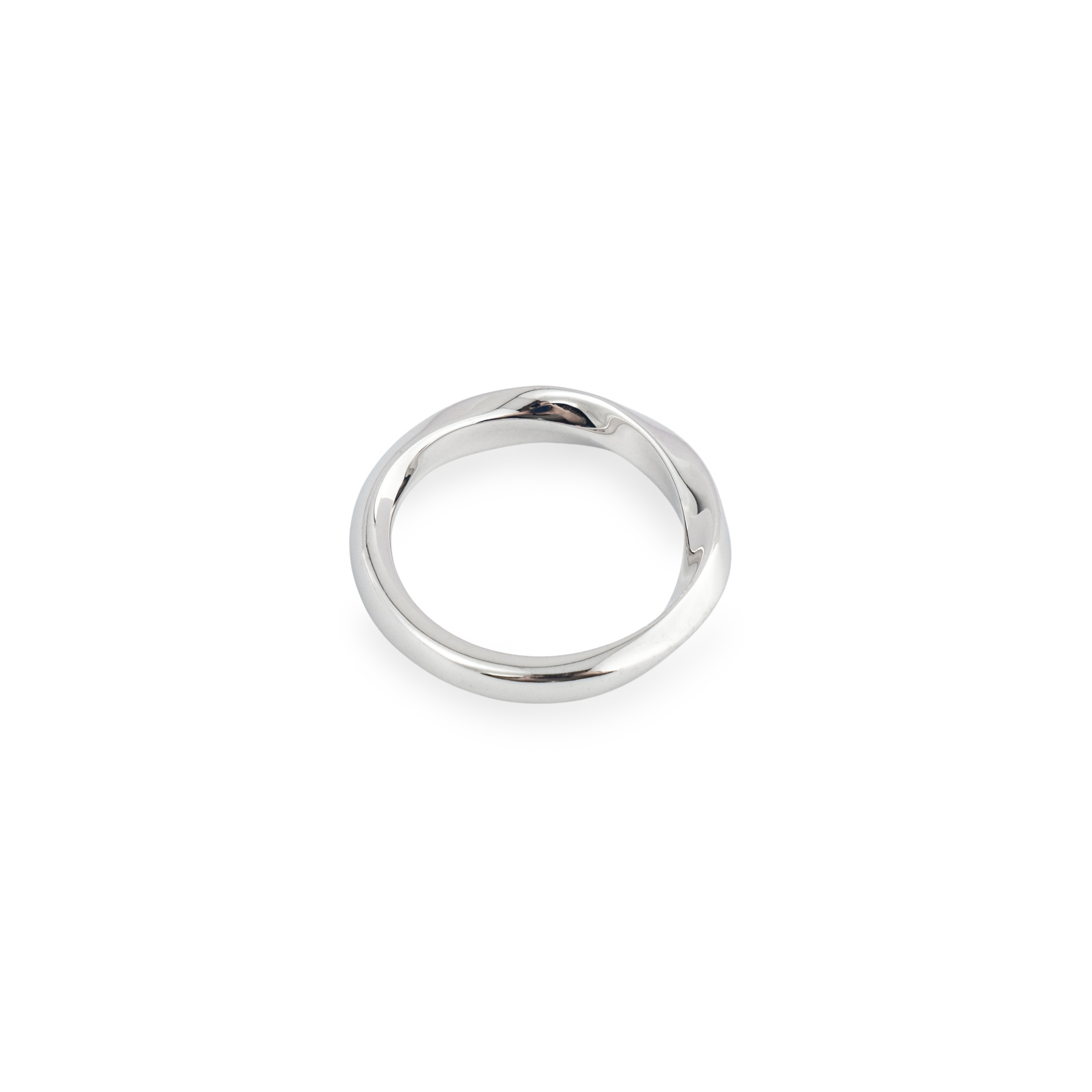 Серебряное кольцо Infinity Band Slim