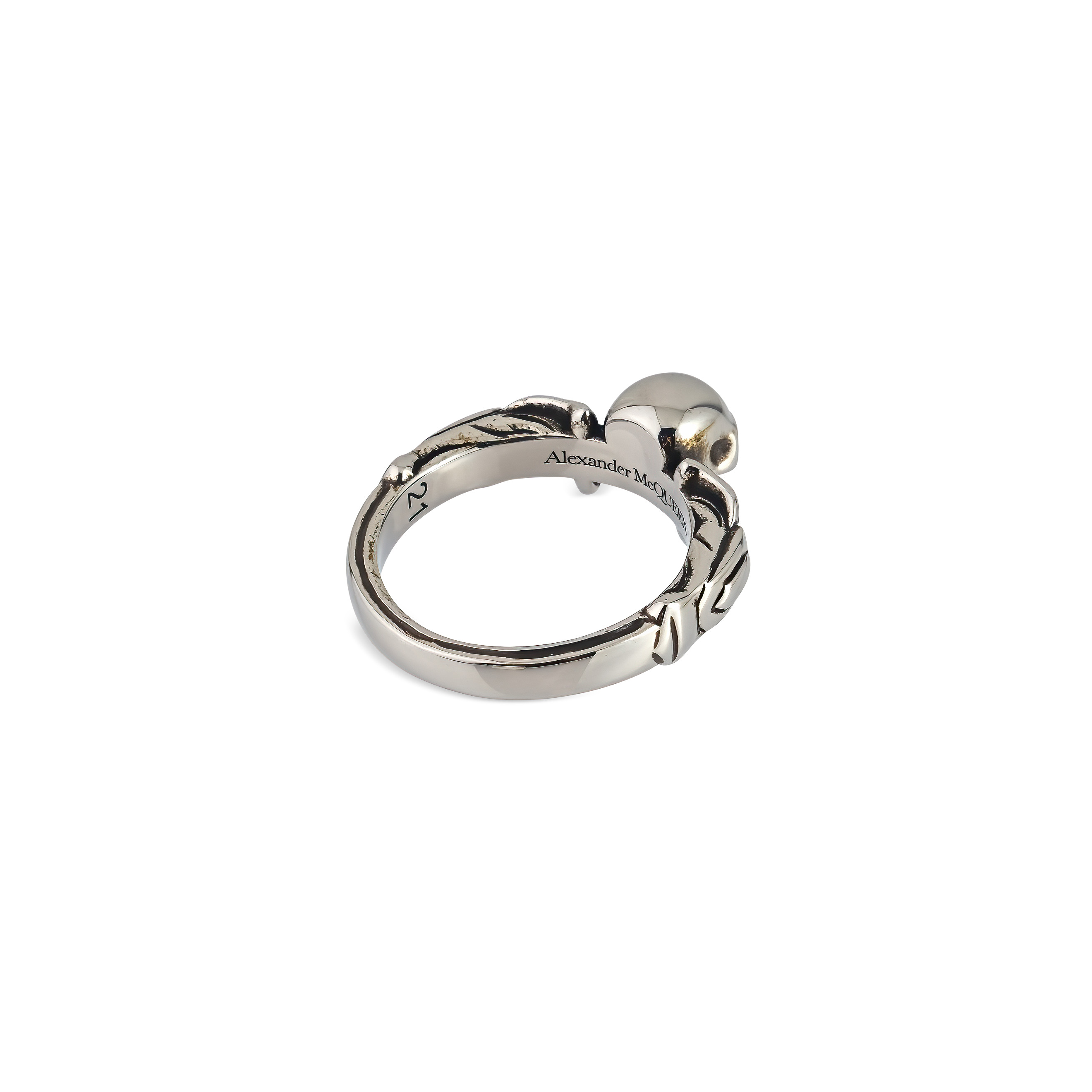 Silver Skull Ring