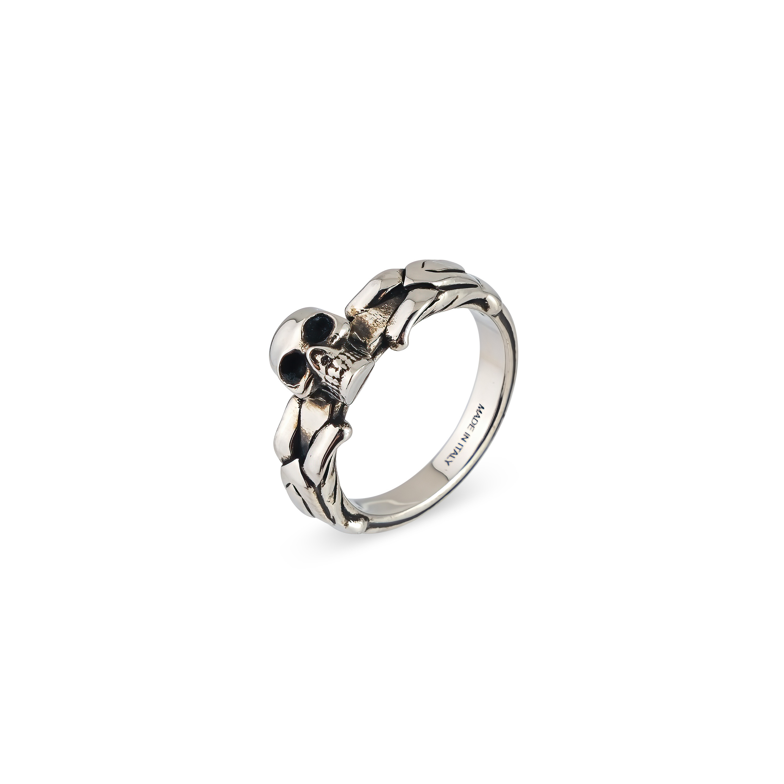 Silver Skull Ring