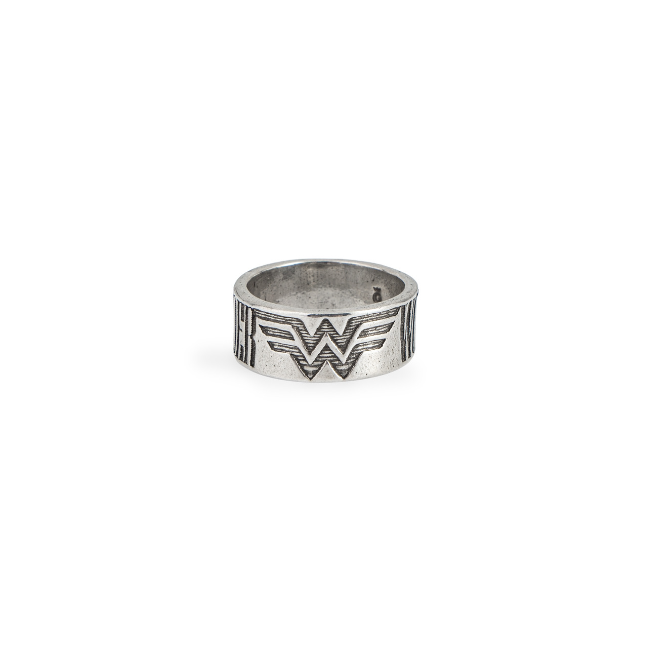 gem kingdom серебряное кольцо со вставкой из стекла и эмали Gem Kingdom Женское серебряное кольцо Wonder woman