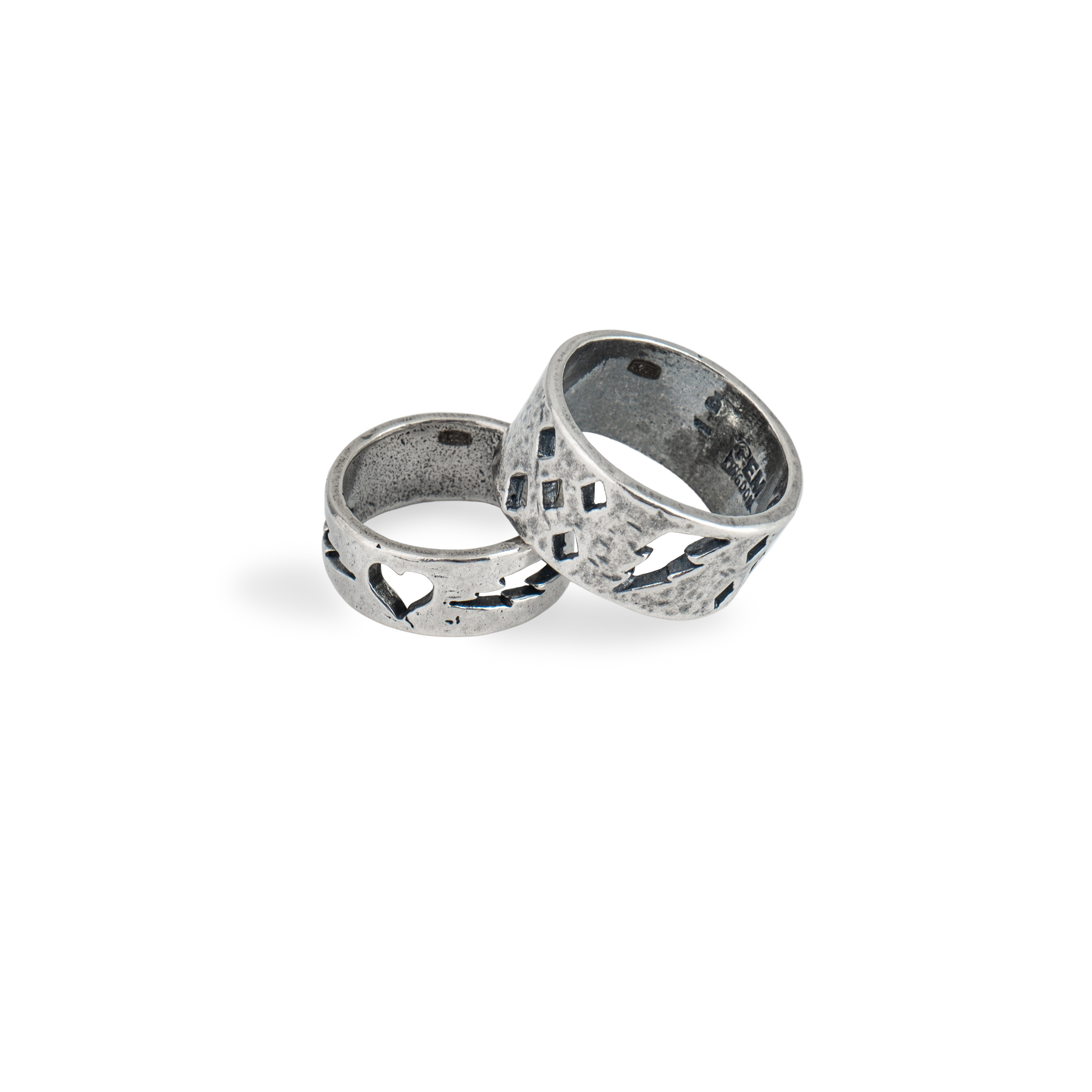 Мужское серебряное кольцо Flash Ring