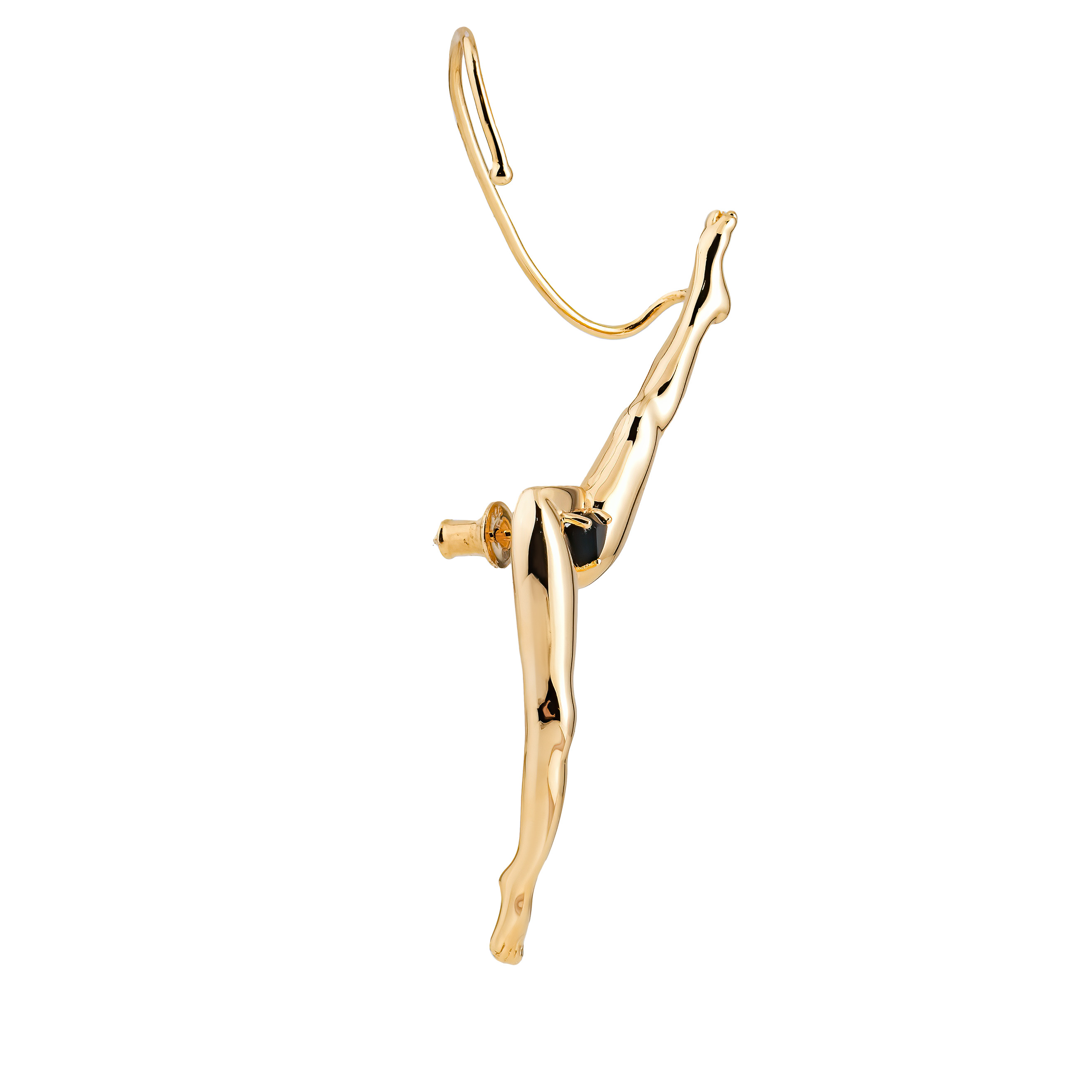Gold-plated silver monoser YES WE CAN CAN