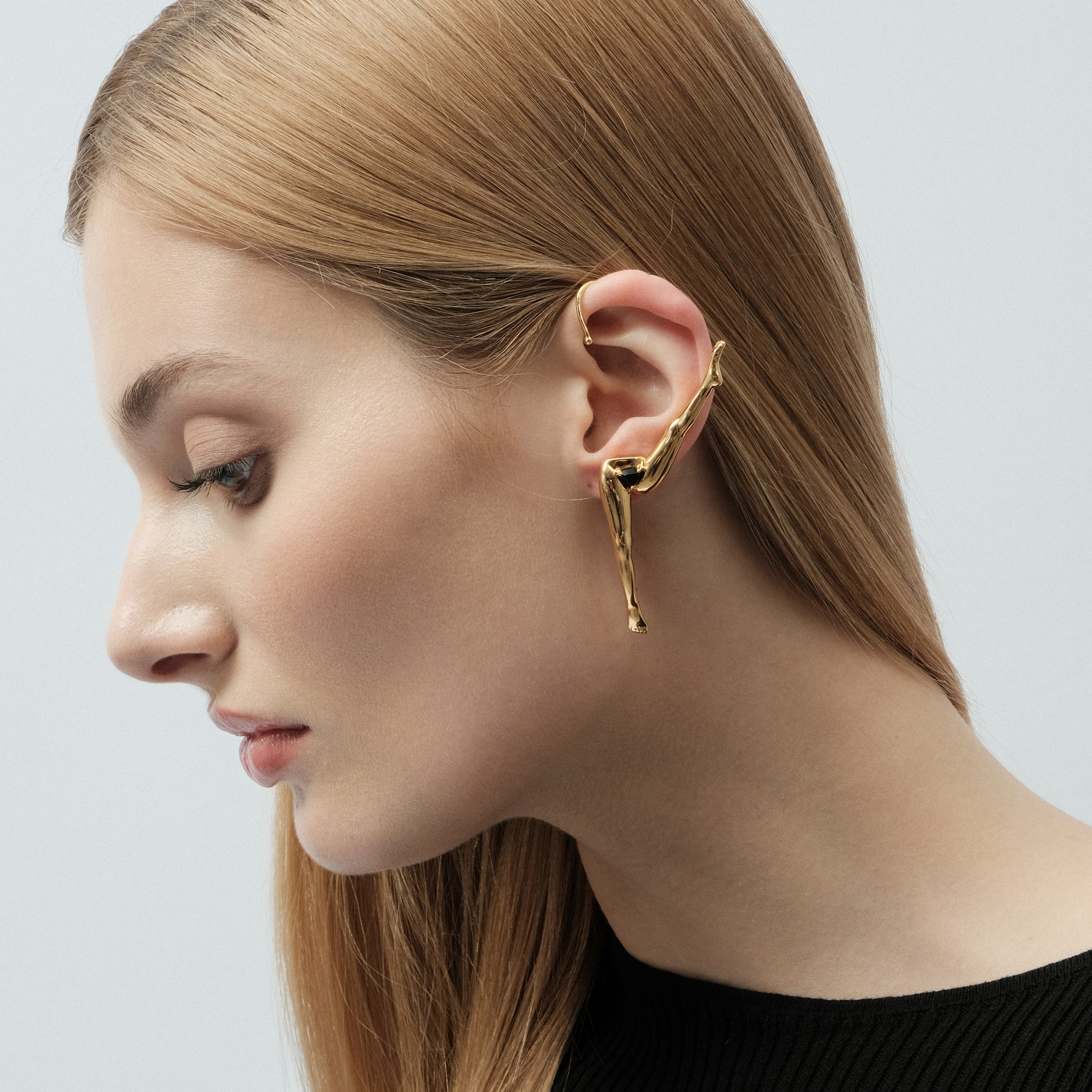Gold-plated silver monoser YES WE CAN CAN