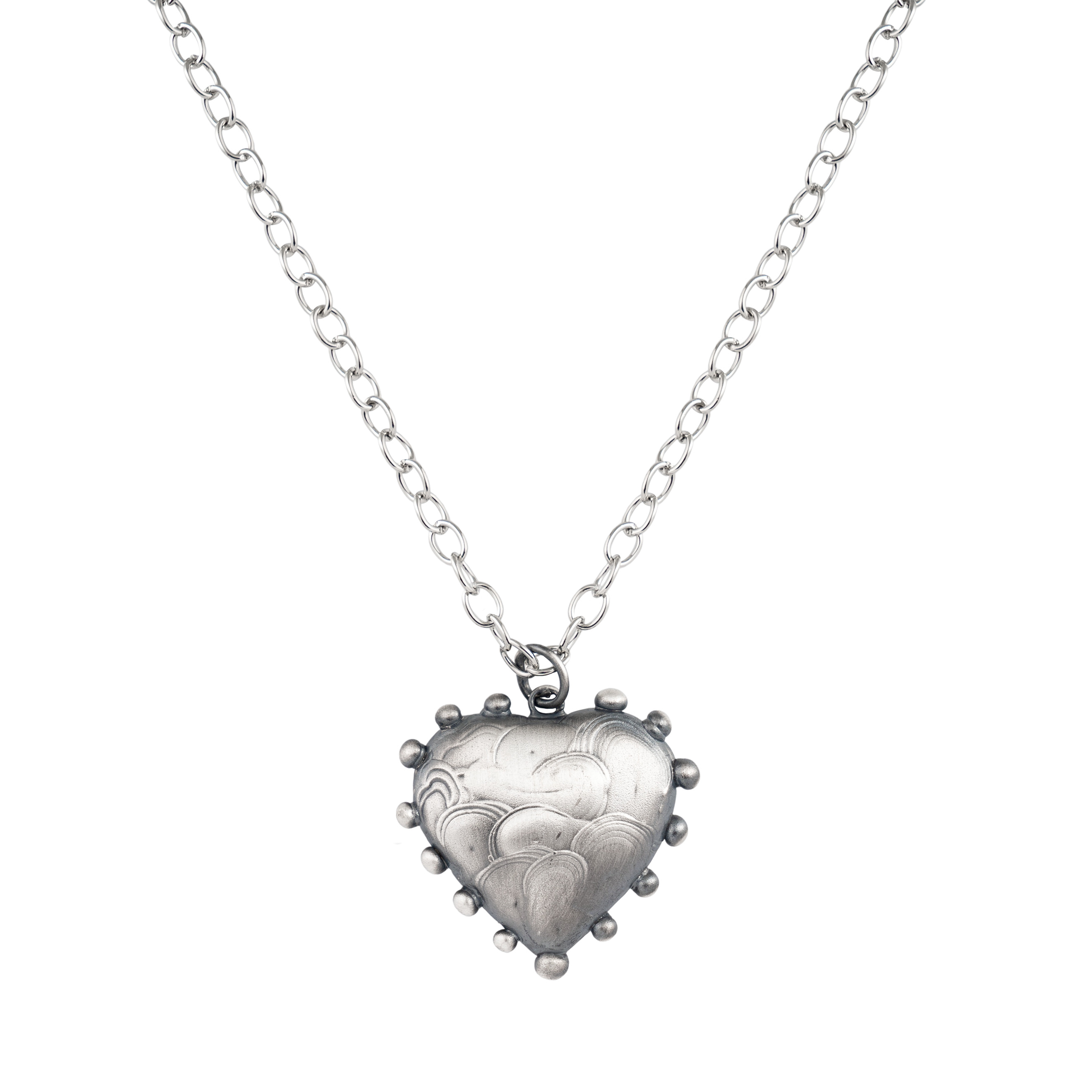 Кулоны и подвески POISONED HEARTS Кулон металлическое сердце