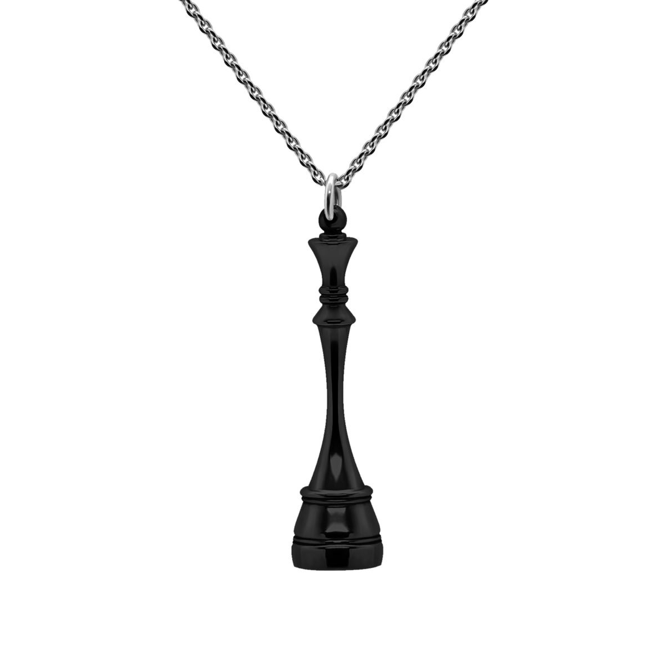 Prosto Jewelry Подвеска Королева Black из серебра