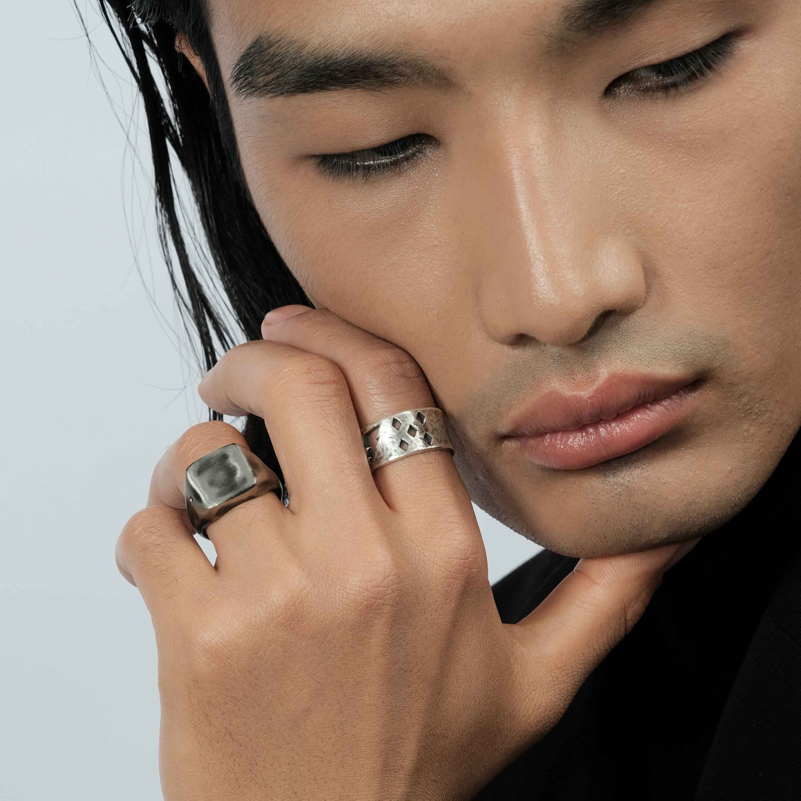 Silver Bikkembergs Ring
