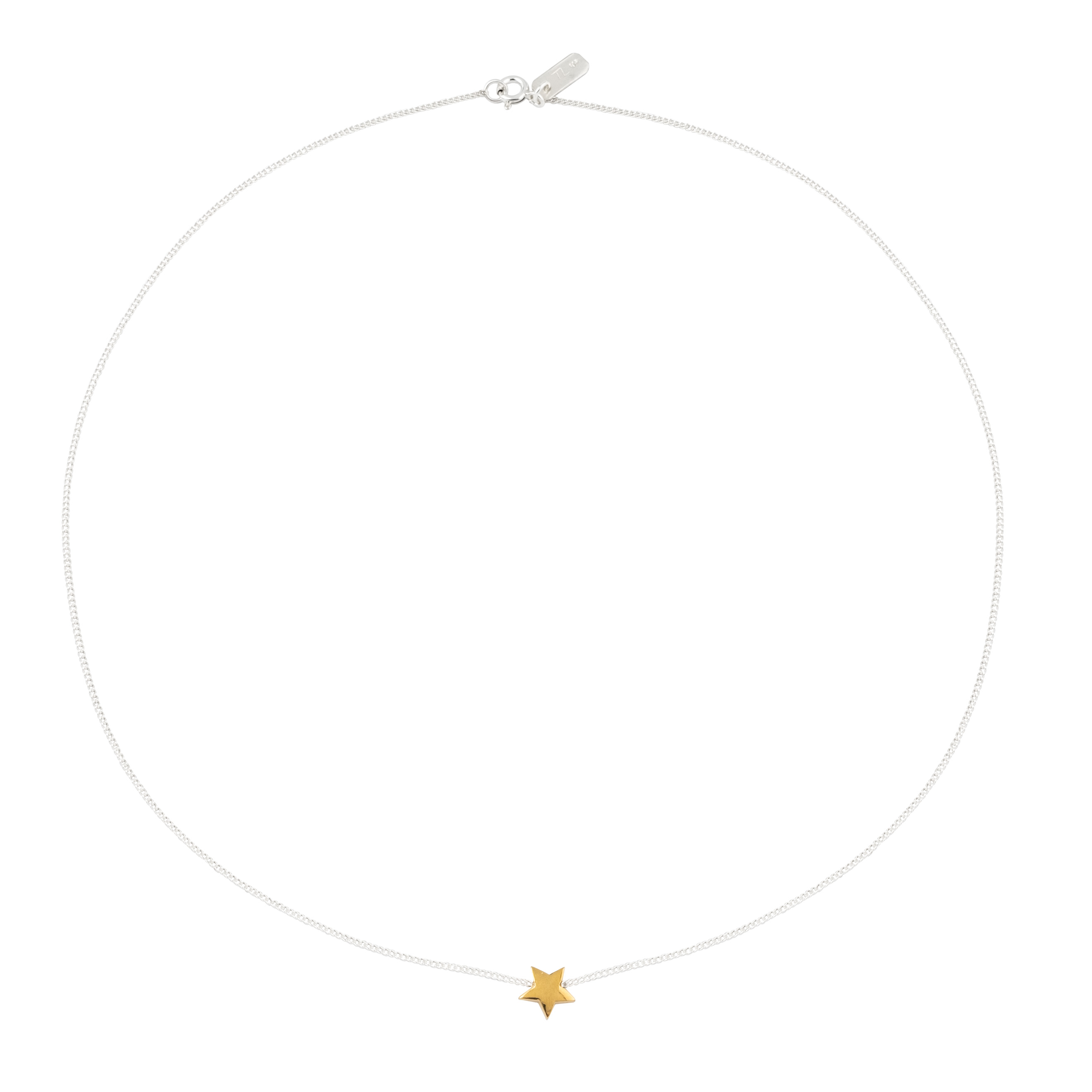 Колье SMALL STAR из серебра