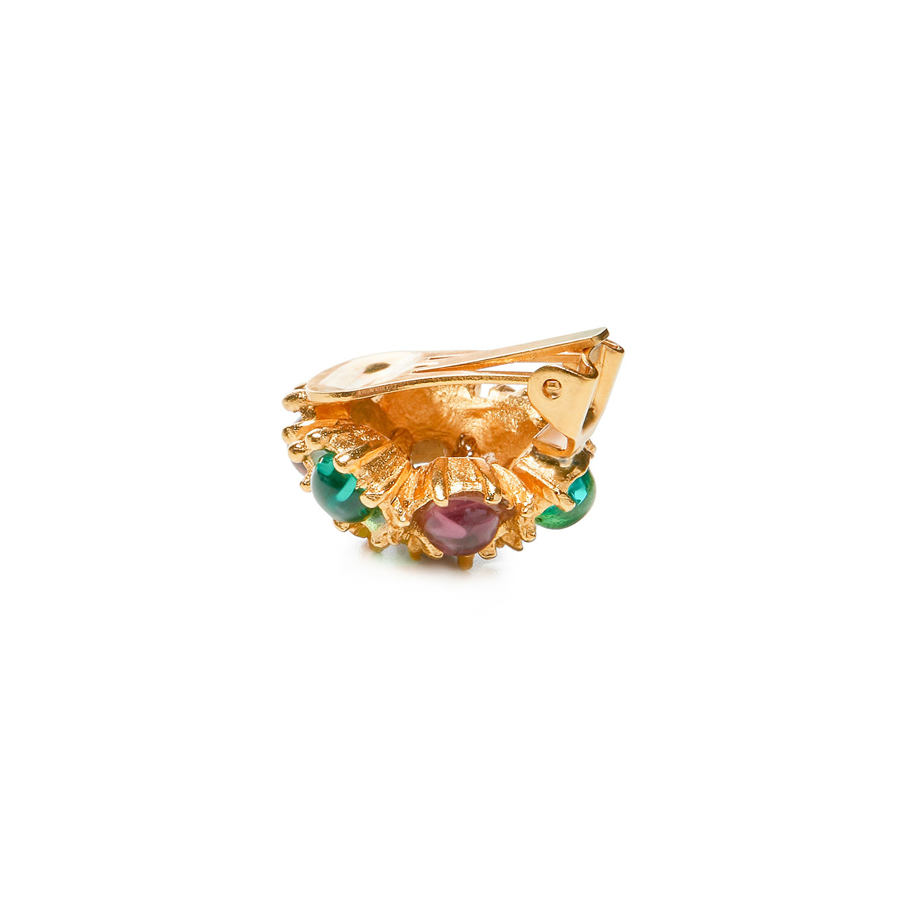 busette clips with colored inserts