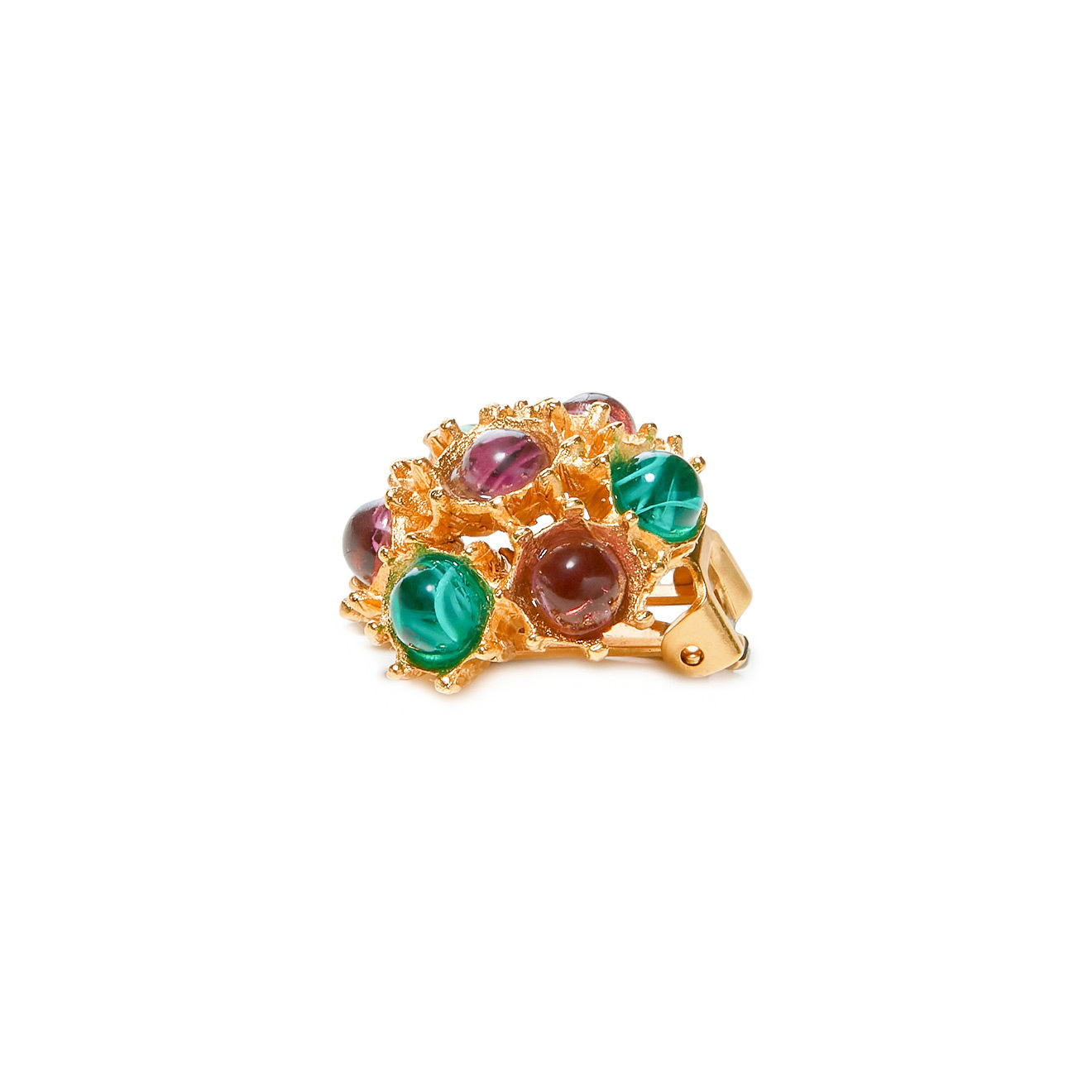 busette clips with colored inserts