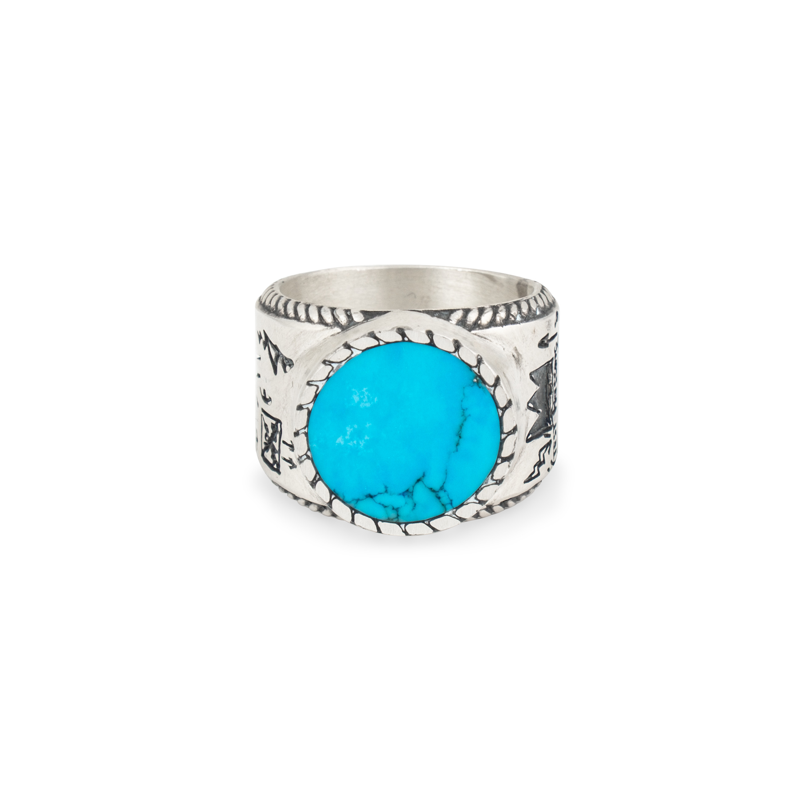 Кольцо из серебра BASQUAIT TURQUOISE RING