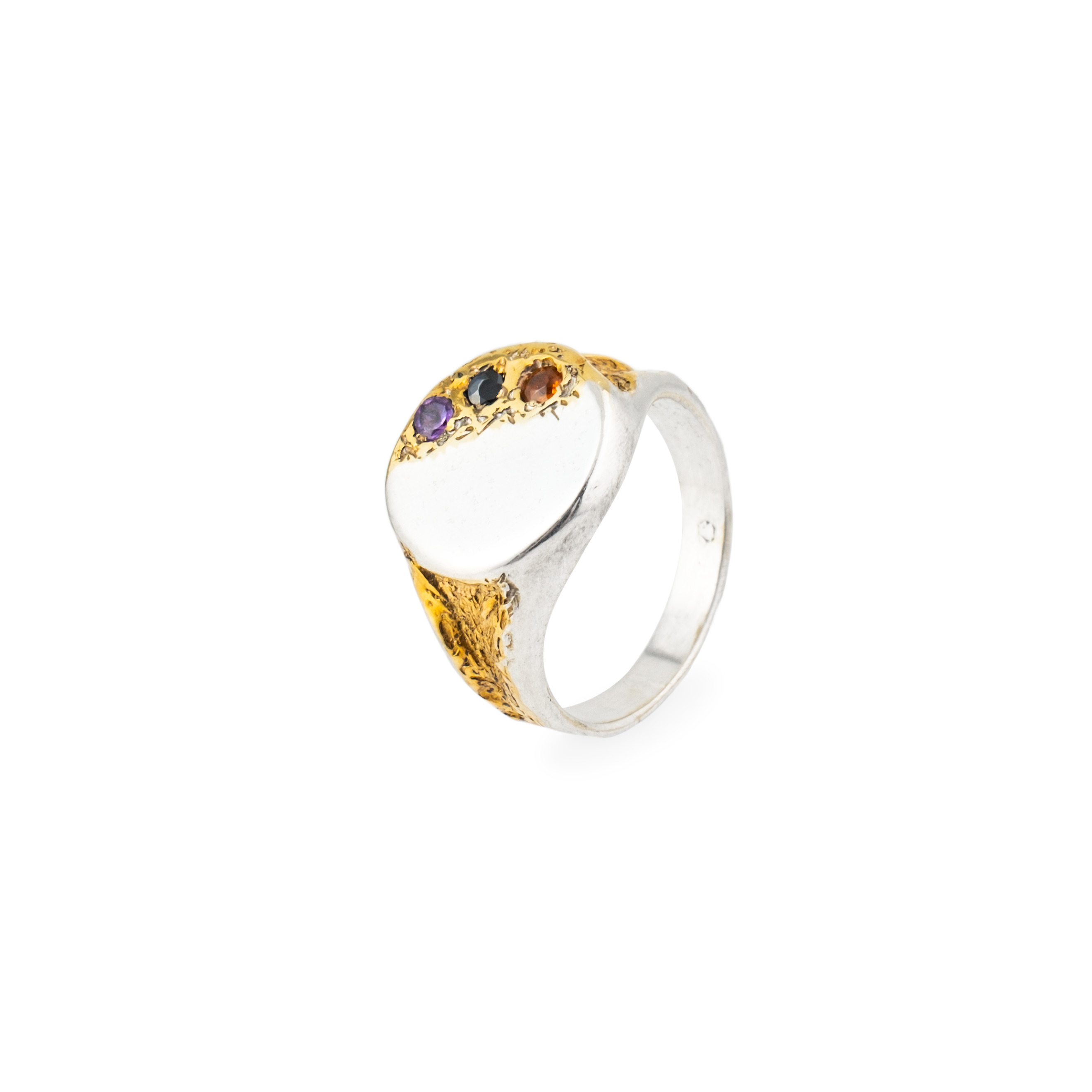 Кольцо из серебра LUXE AREA RING