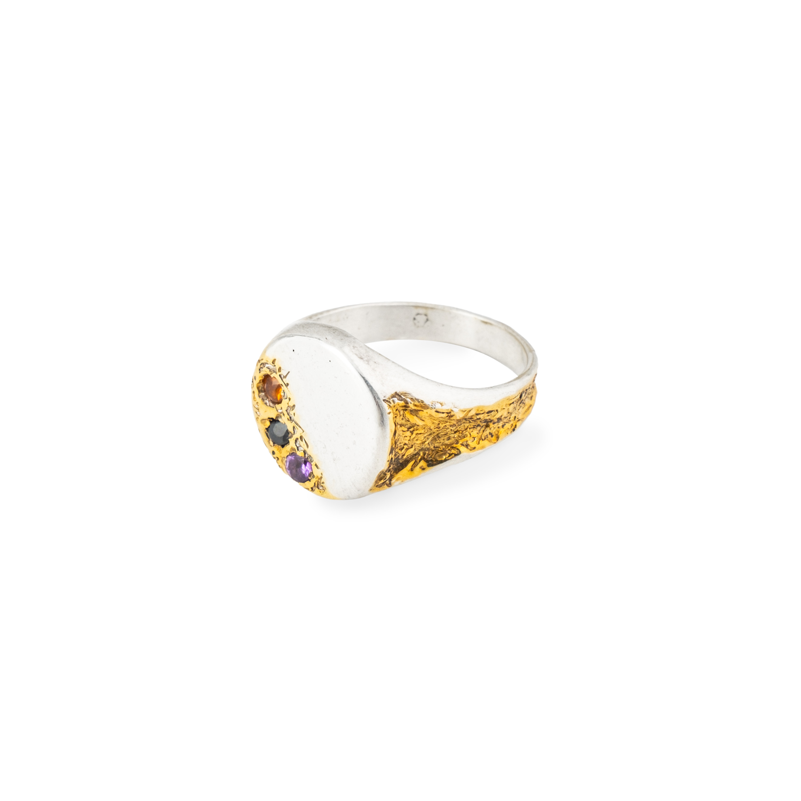 Кольцо из серебра LUXE AREA RING