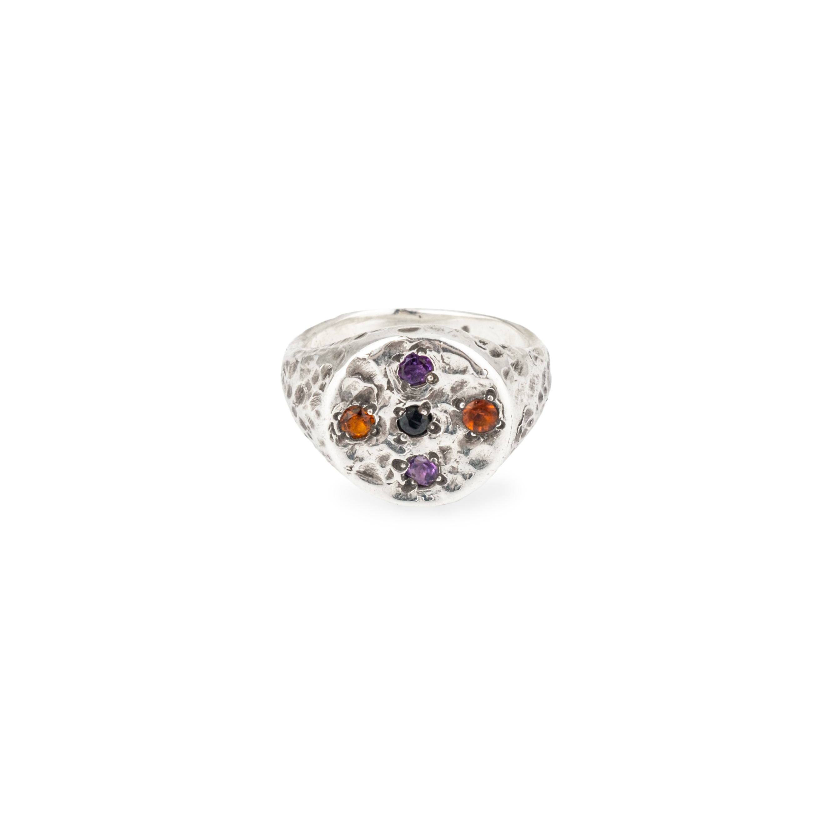 Кольцо из серебра COLOR CROSS RING