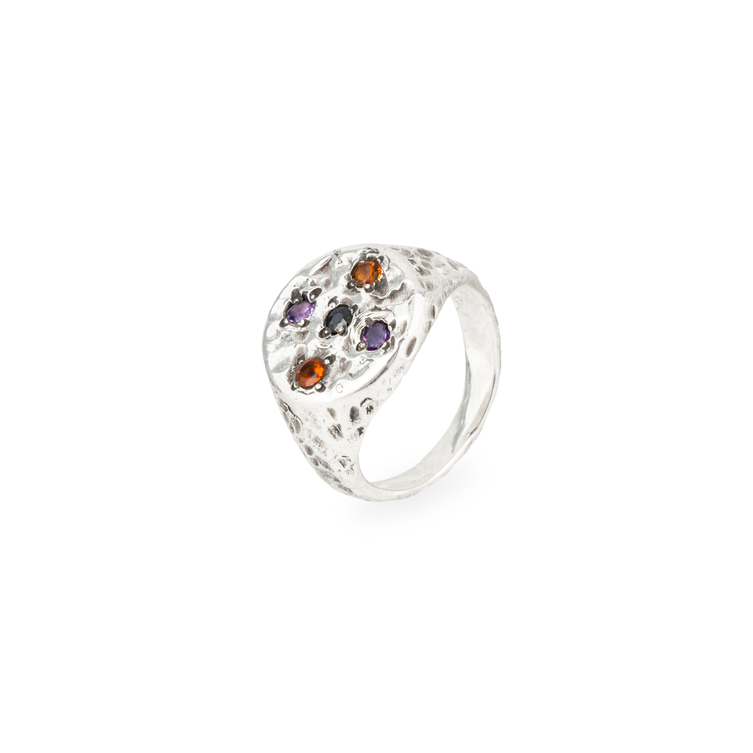 Кольцо из серебра COLOR CROSS RING