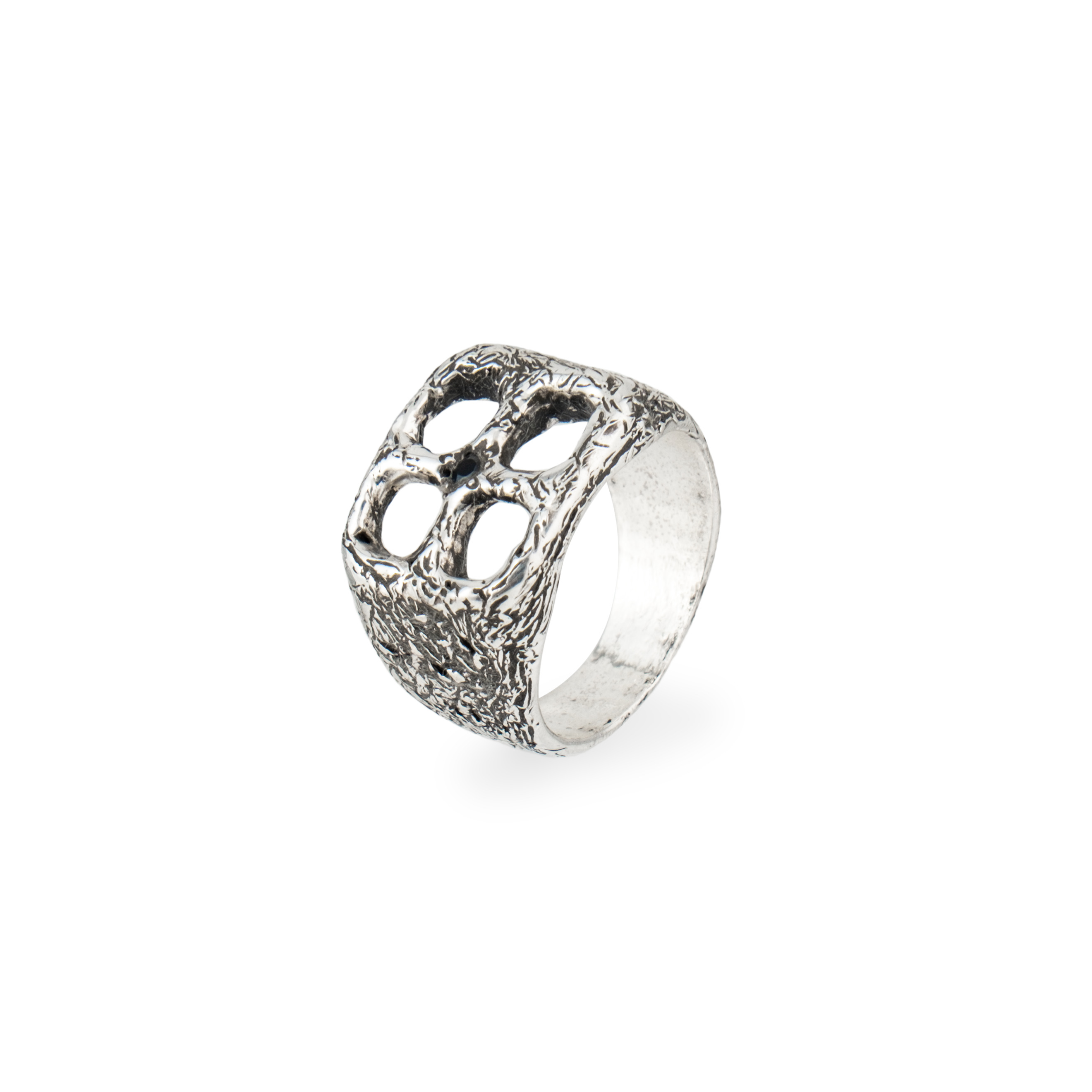 Кольцо из серебра MASSIVE CROSS RING