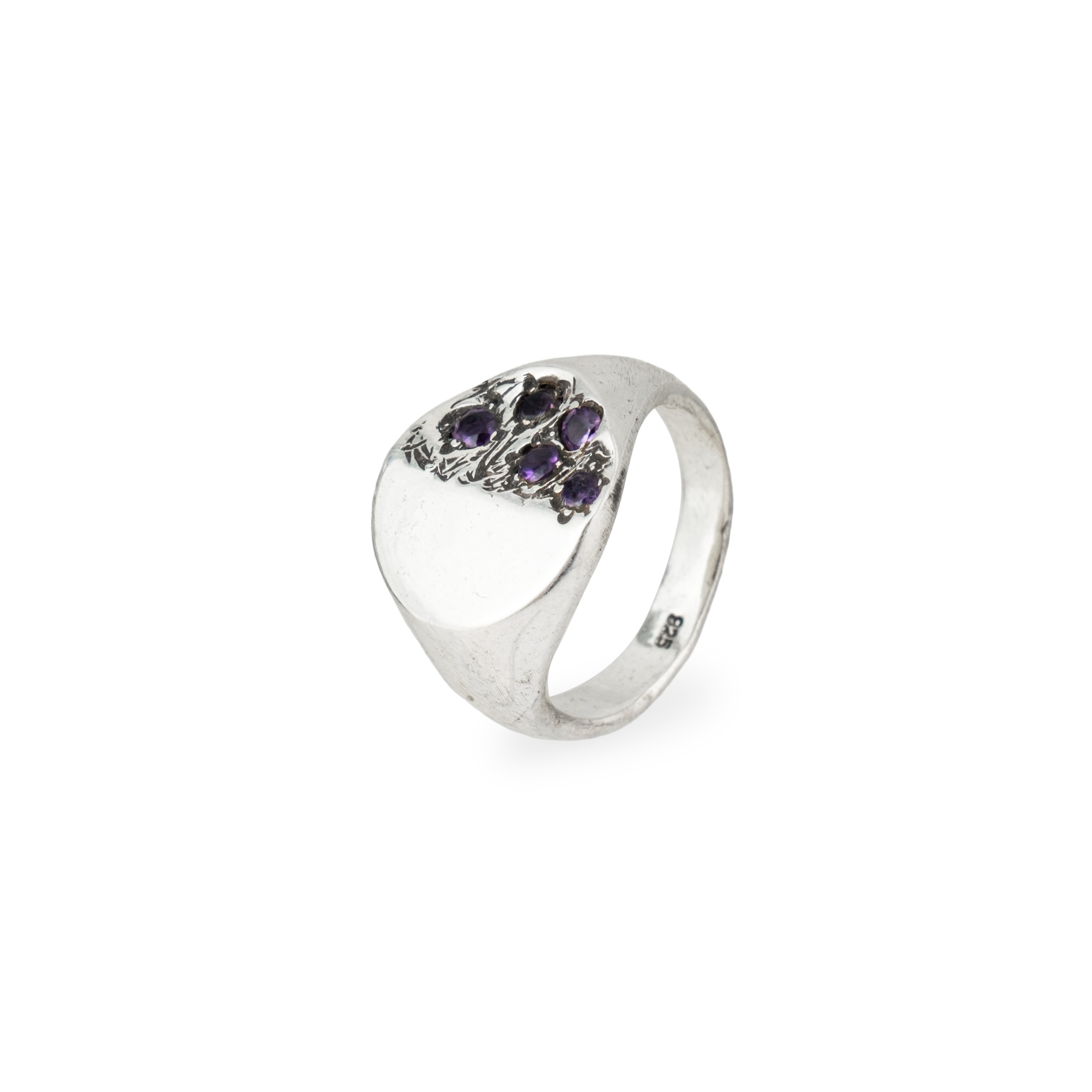 Кольцо из серебра COLOR PLATO RING