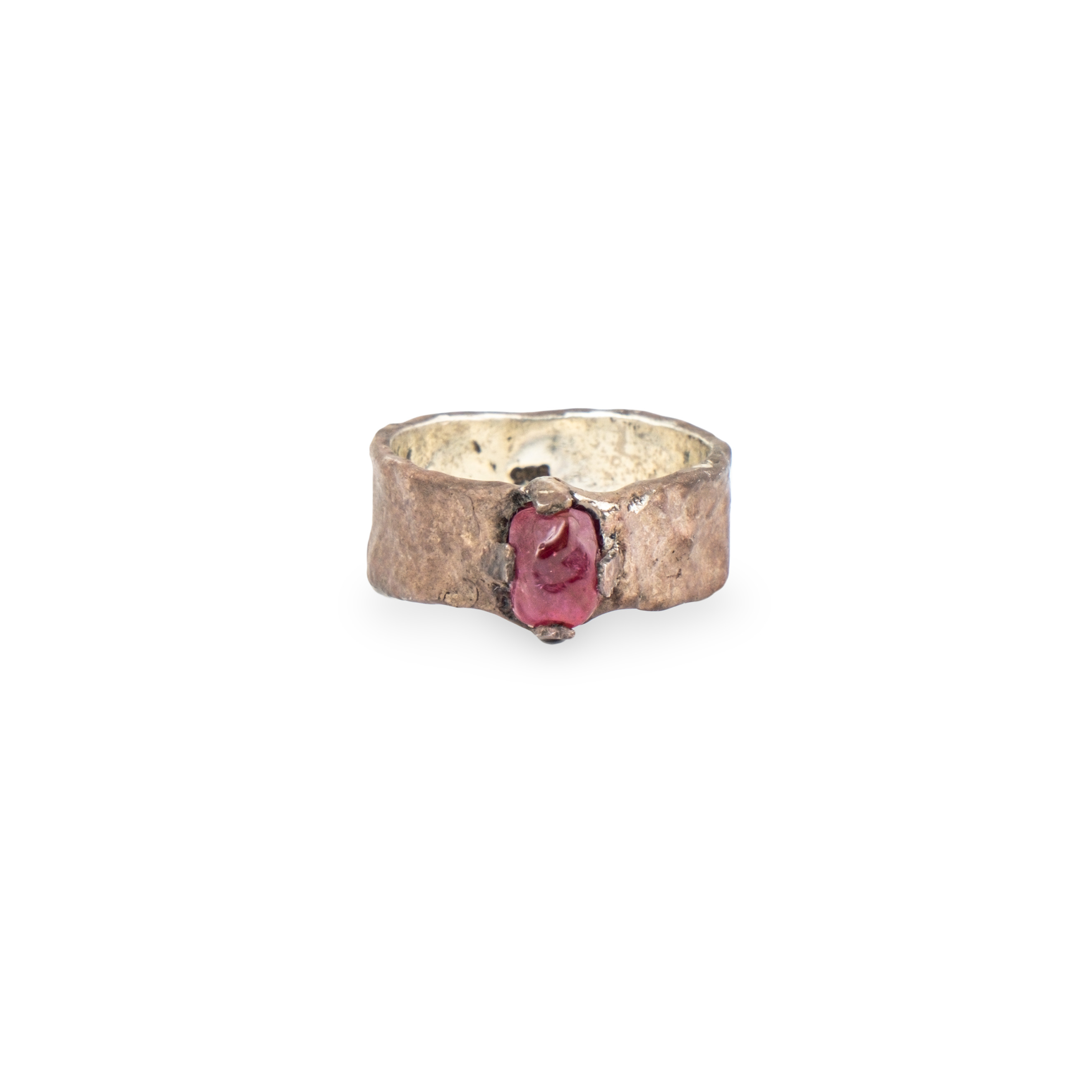 Кольцо из серебра RUBY HILL RING