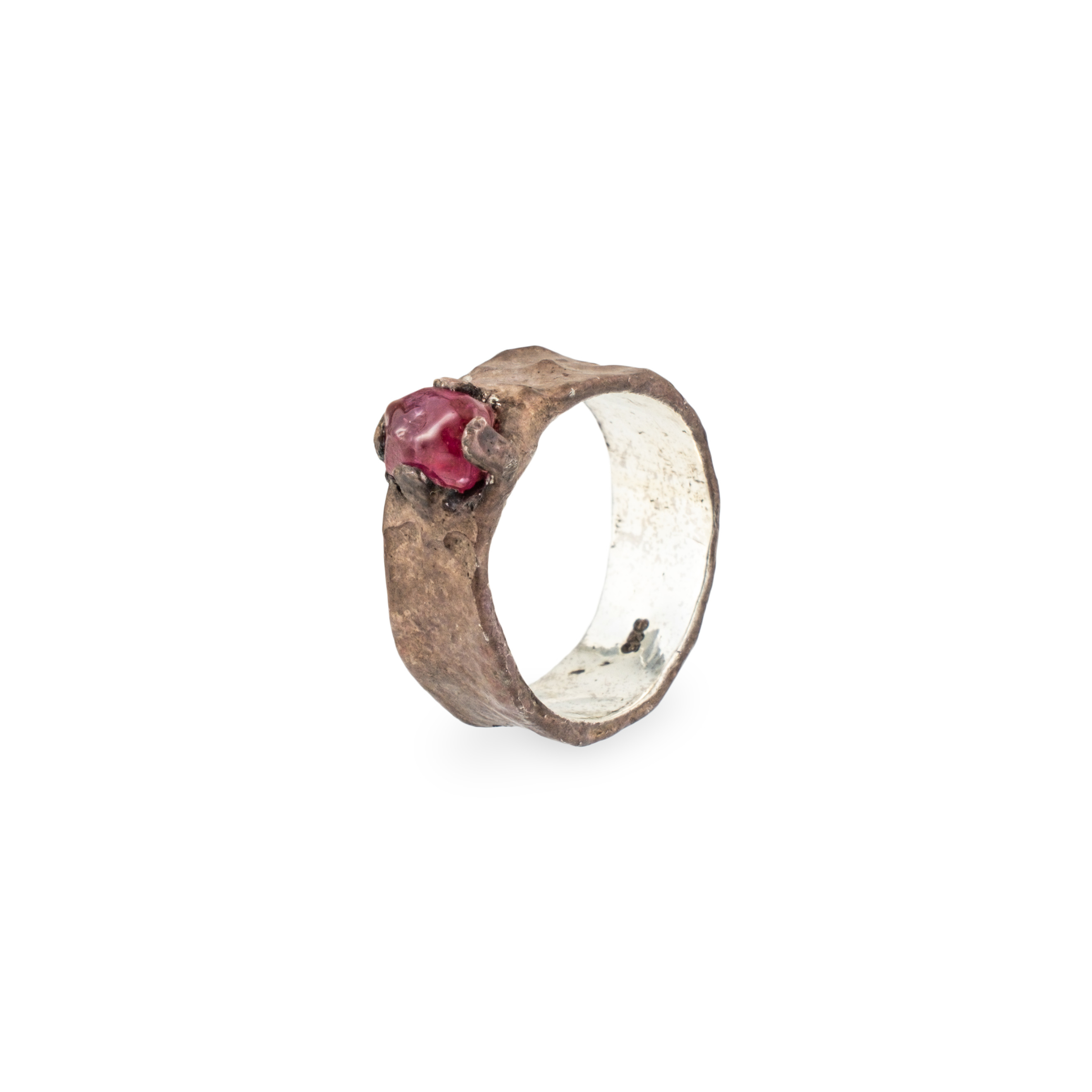 Кольцо из серебра RUBY HILL RING