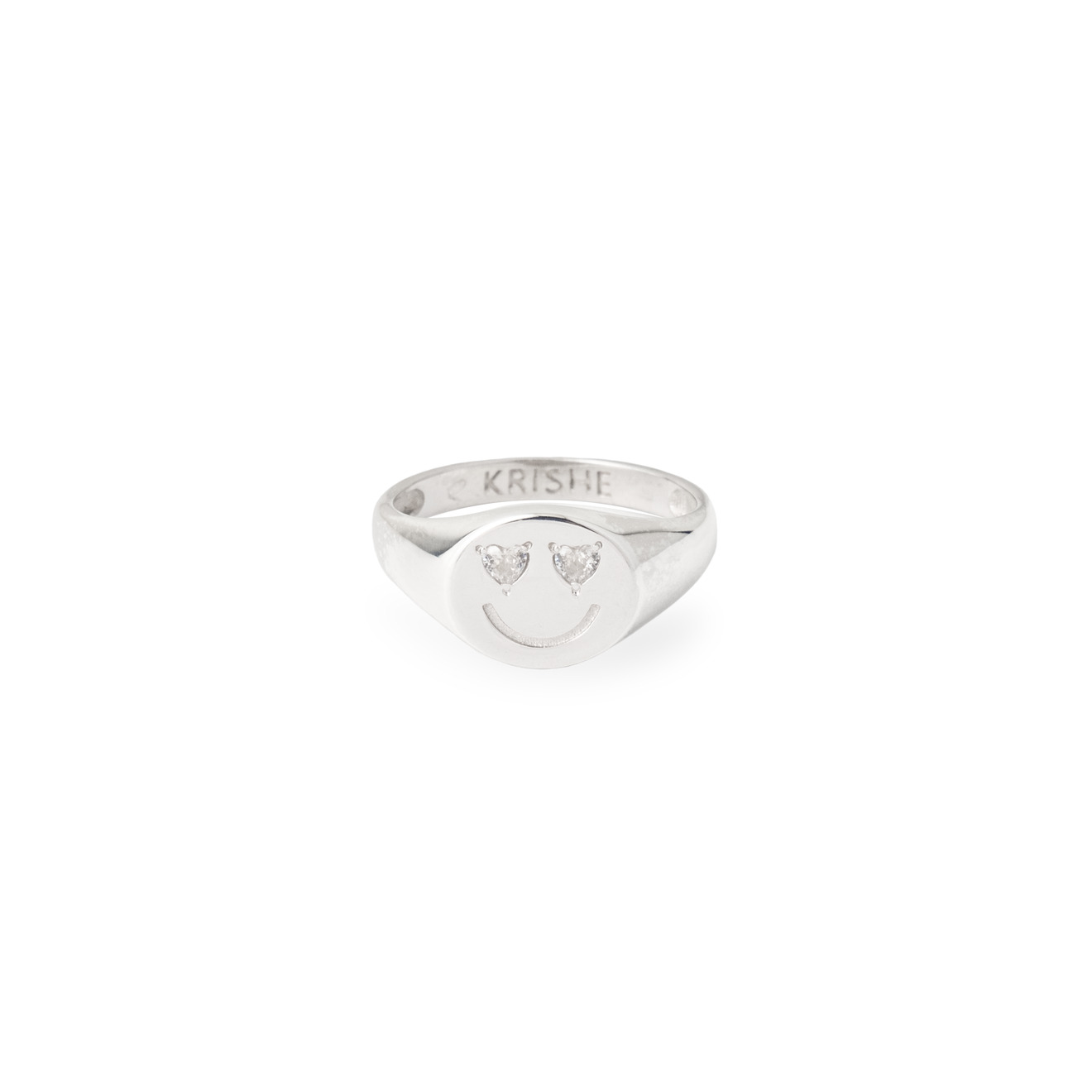 KRISHE Кольцо JOY из серебра кольцо серебряное krishe joy 15 размер