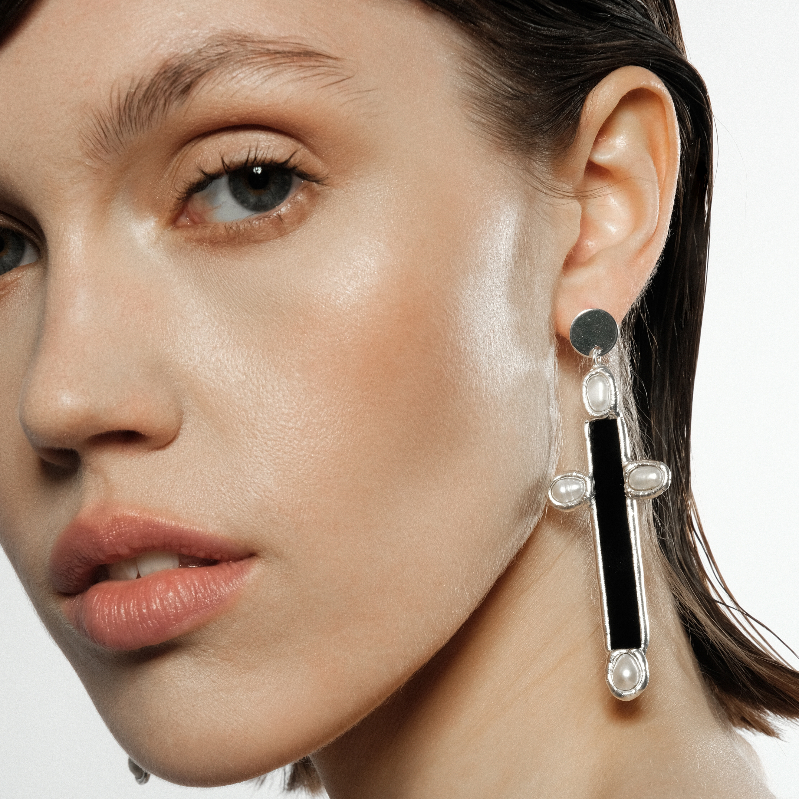 large cross earrings