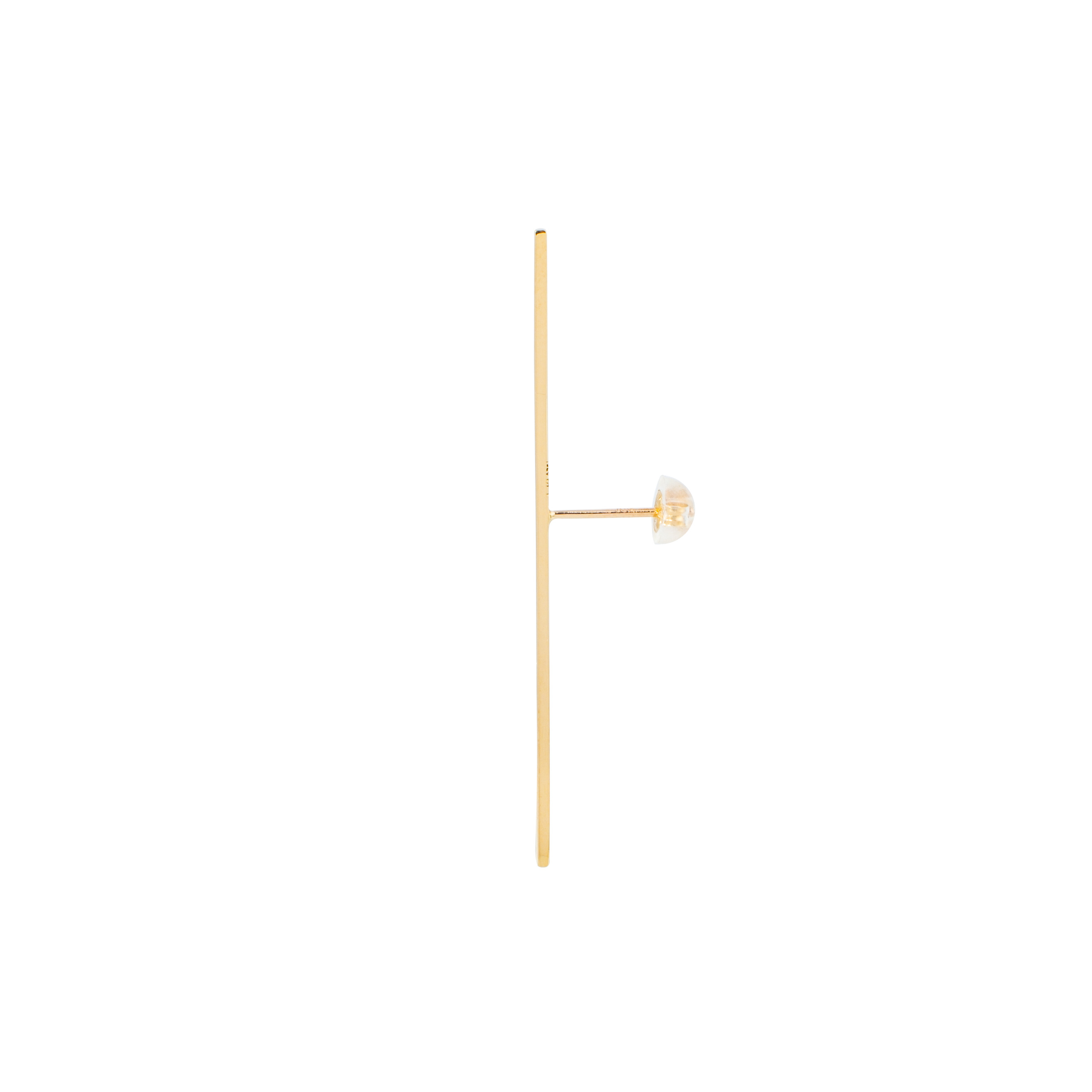 Monoserge made of yellow gold