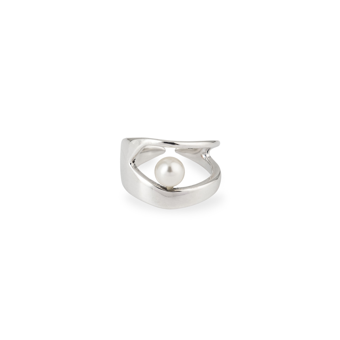 Philippe Audibert Кольцо Malka с серебряным покрытием philippe audibert кольцо с серебряным покрытием gael ring