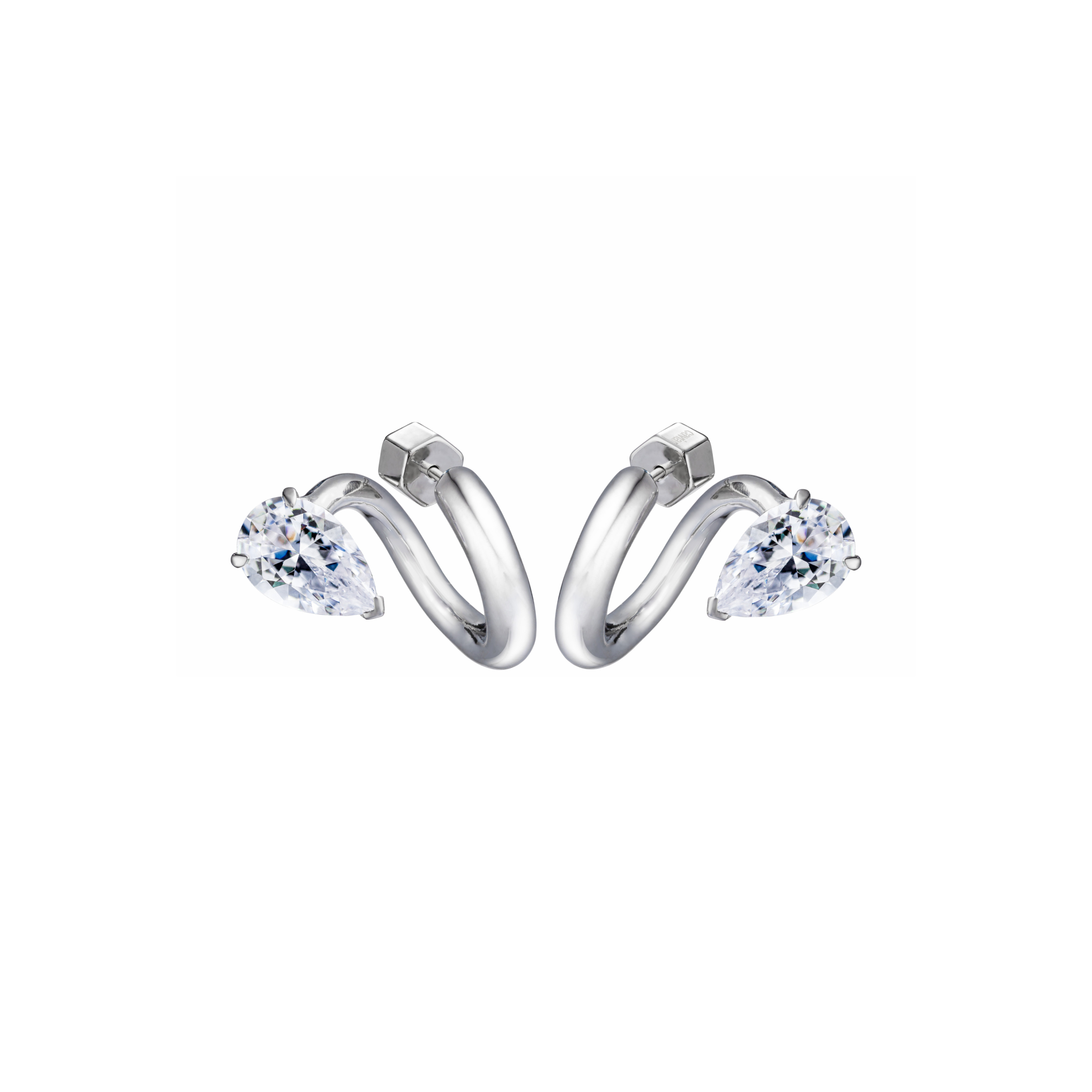 Серьги средней длины Caviar Jewellery Серьги с каплей STEALING BEAUTY