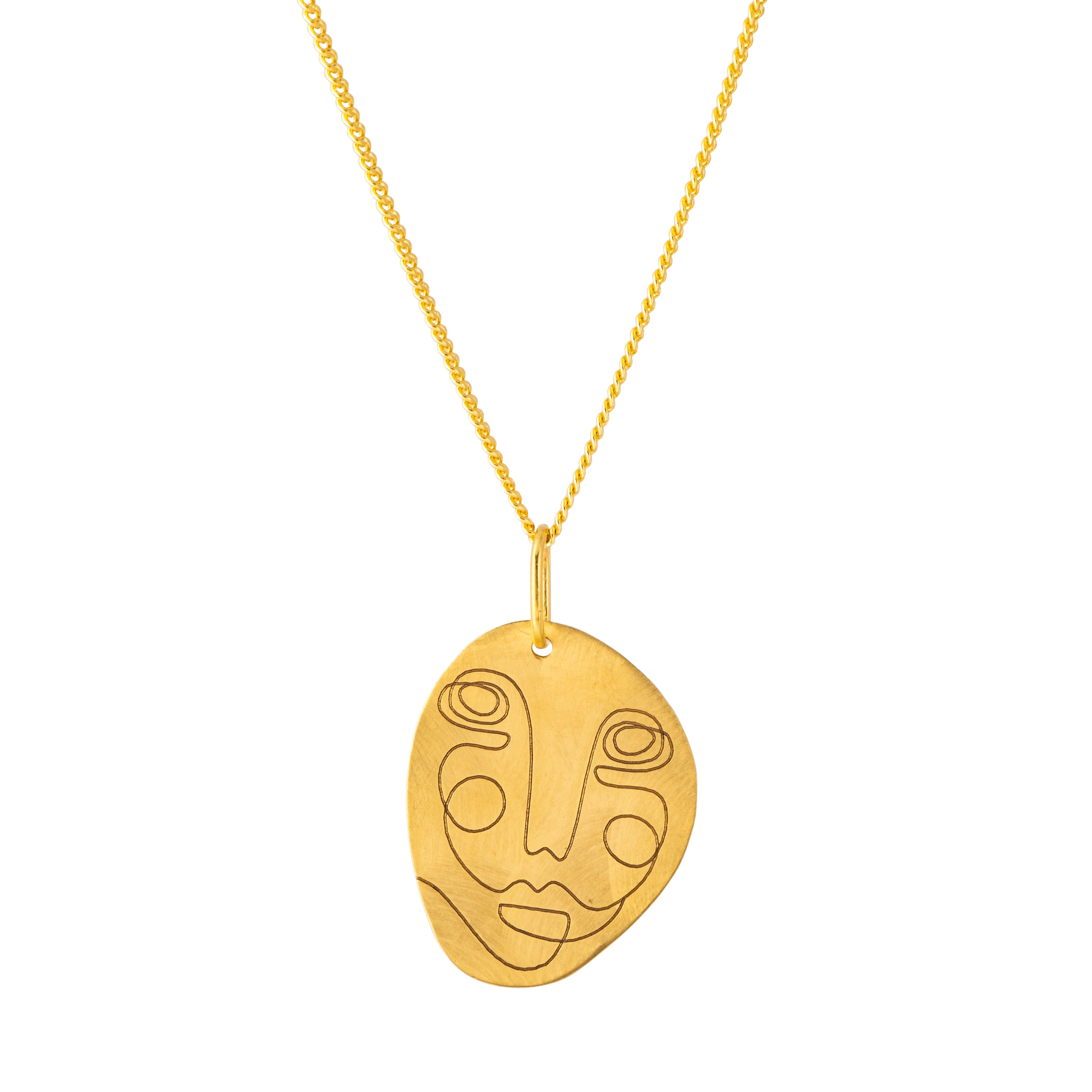 Pendant on an Alpha chain