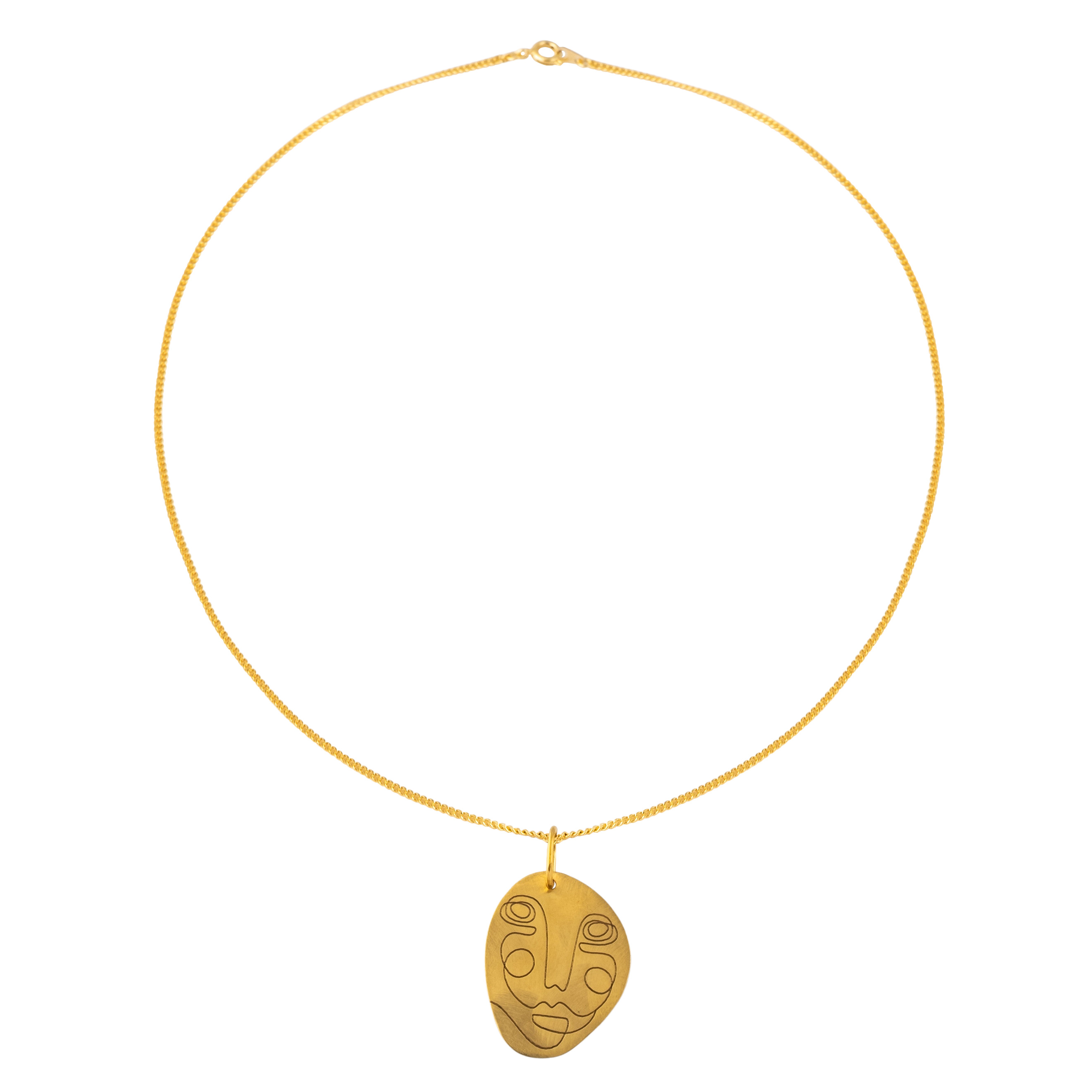 Pendant on an Alpha chain