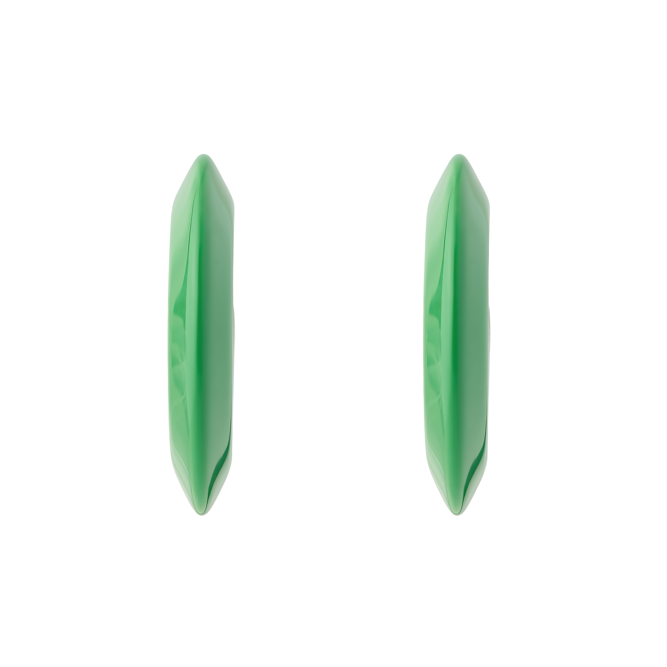 Green Donut Earrings