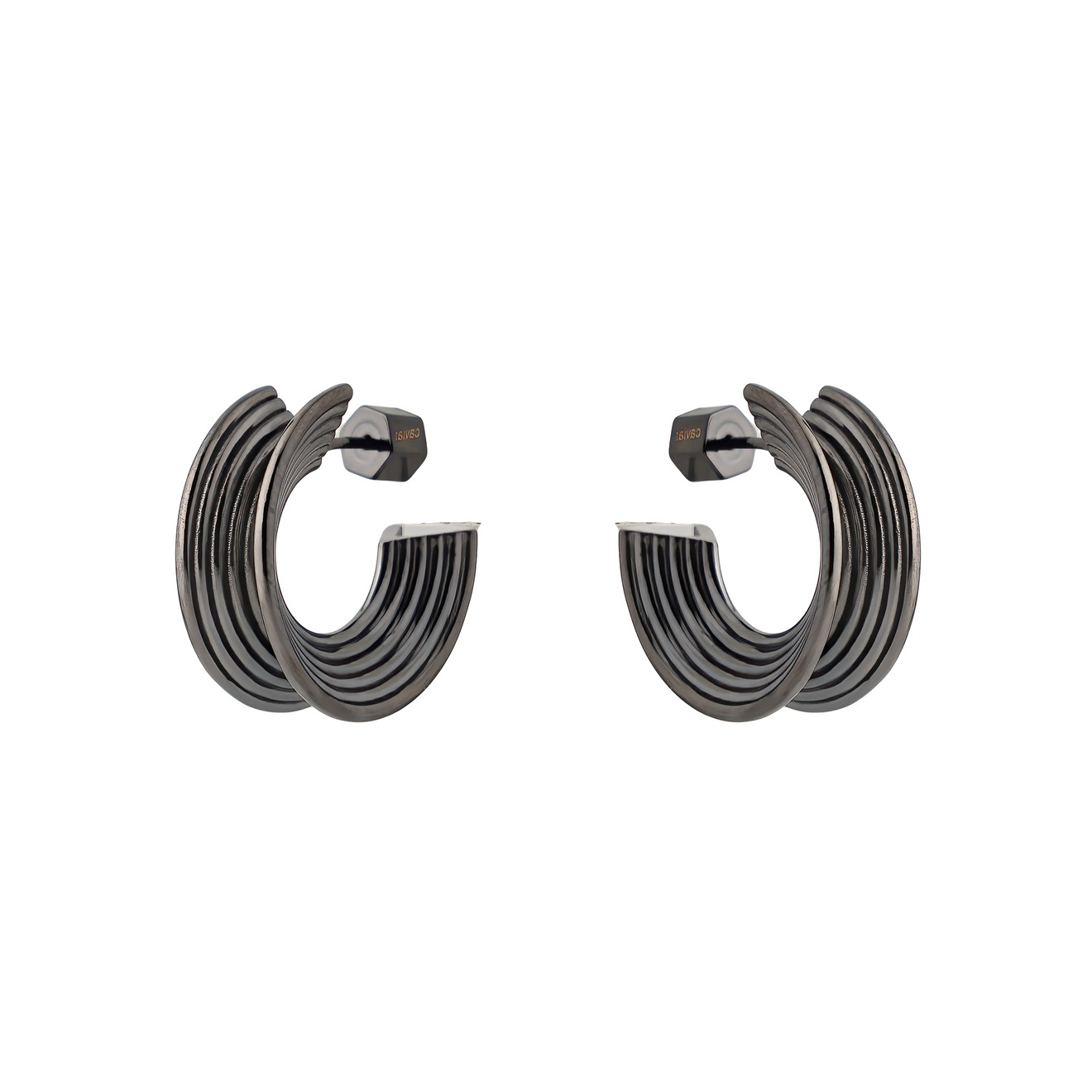 Серьги Caviar Jewellery Серьги-кольца STEALING BEAUTY