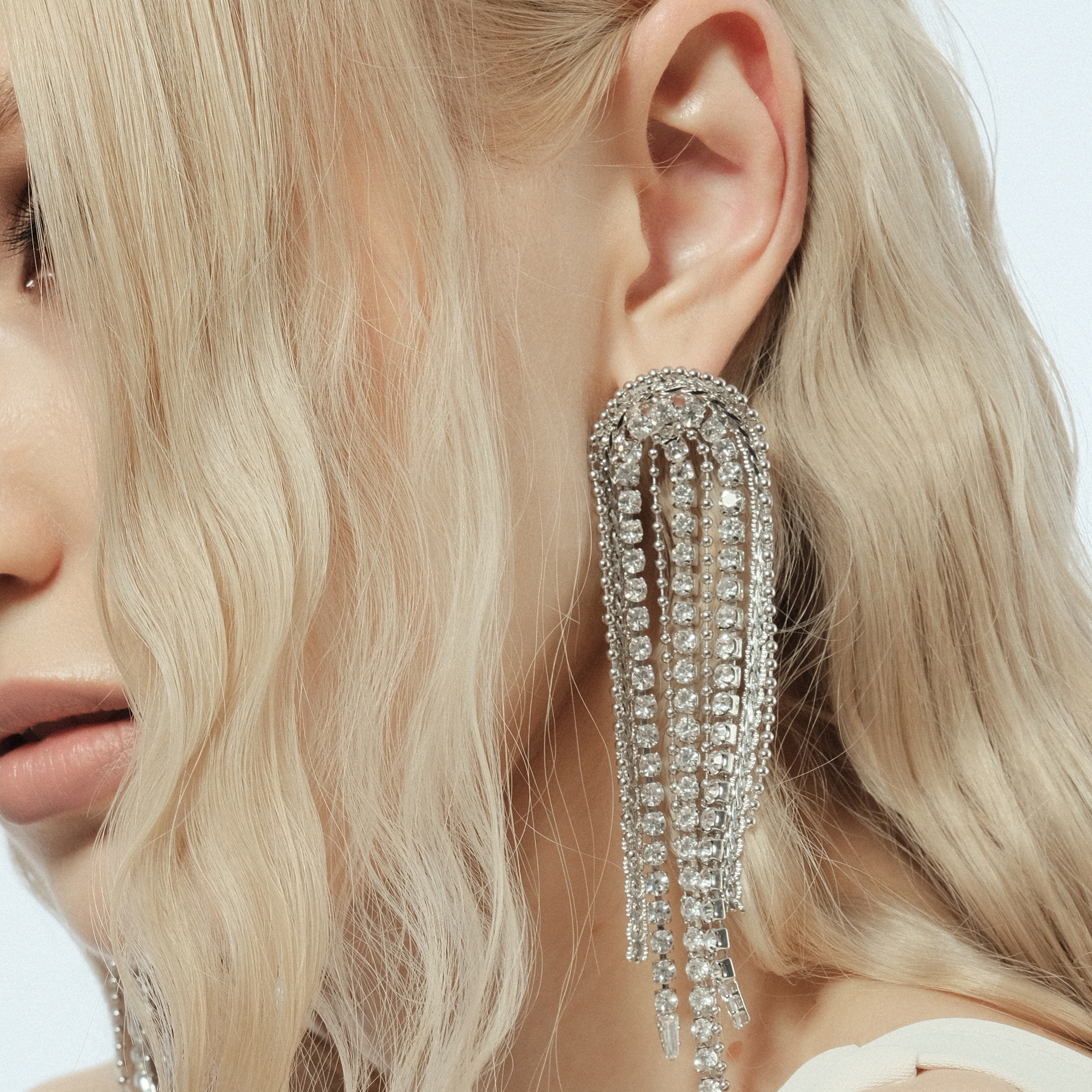 large earrings-chandelery