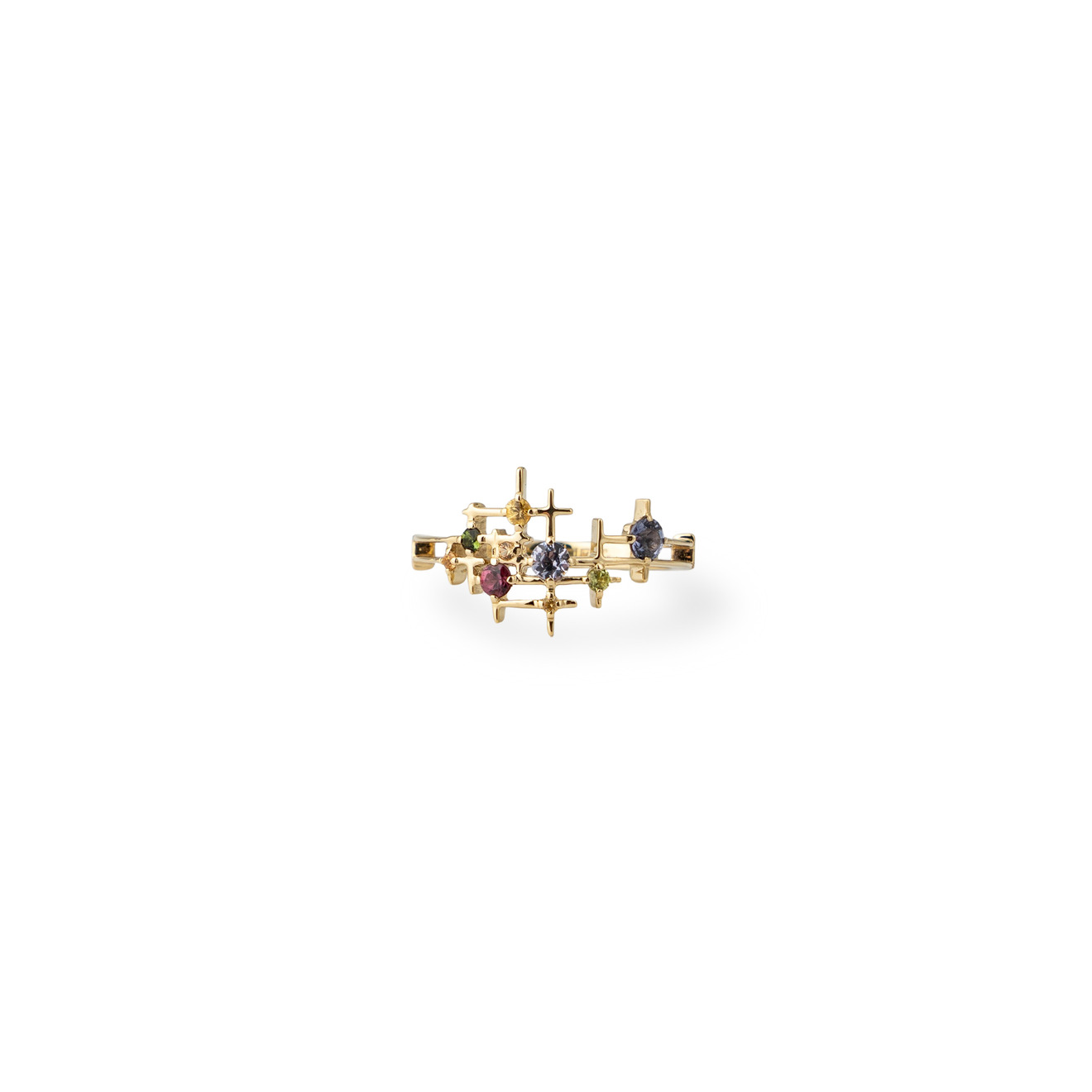 кольцо с полудрагоценными камнями из белого золота valtera 55032 Herald Percy Diamonds Кольцо из желтого золота с полудрагоценными вставками