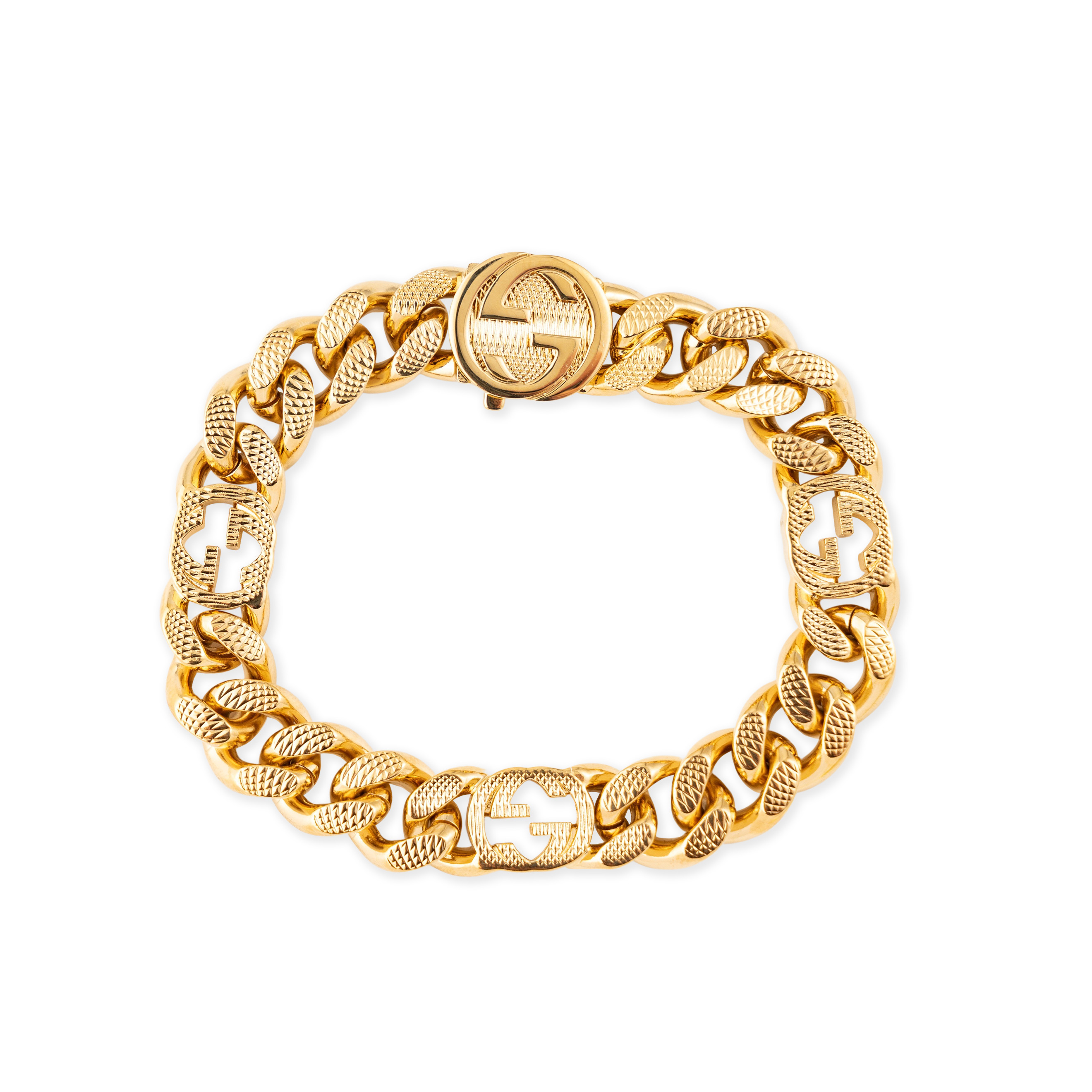 Golden GUCCI Chain Bracelet