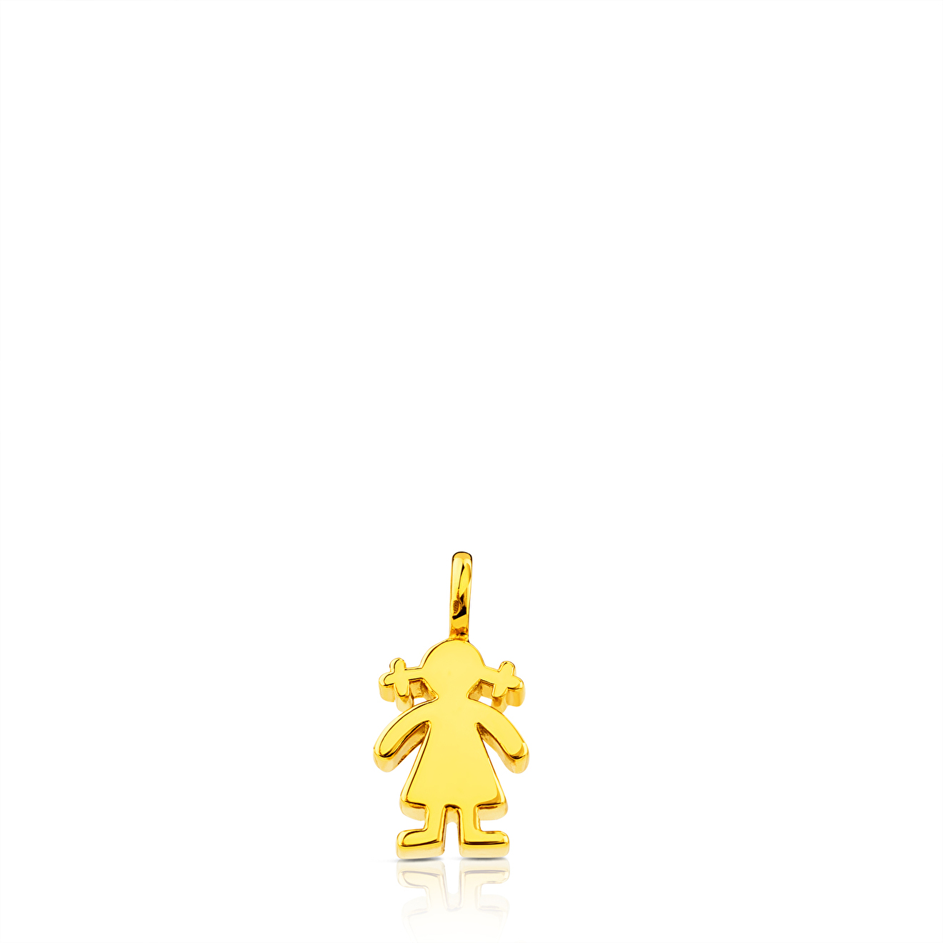 Кулон Sweet Dolls из желтого золота