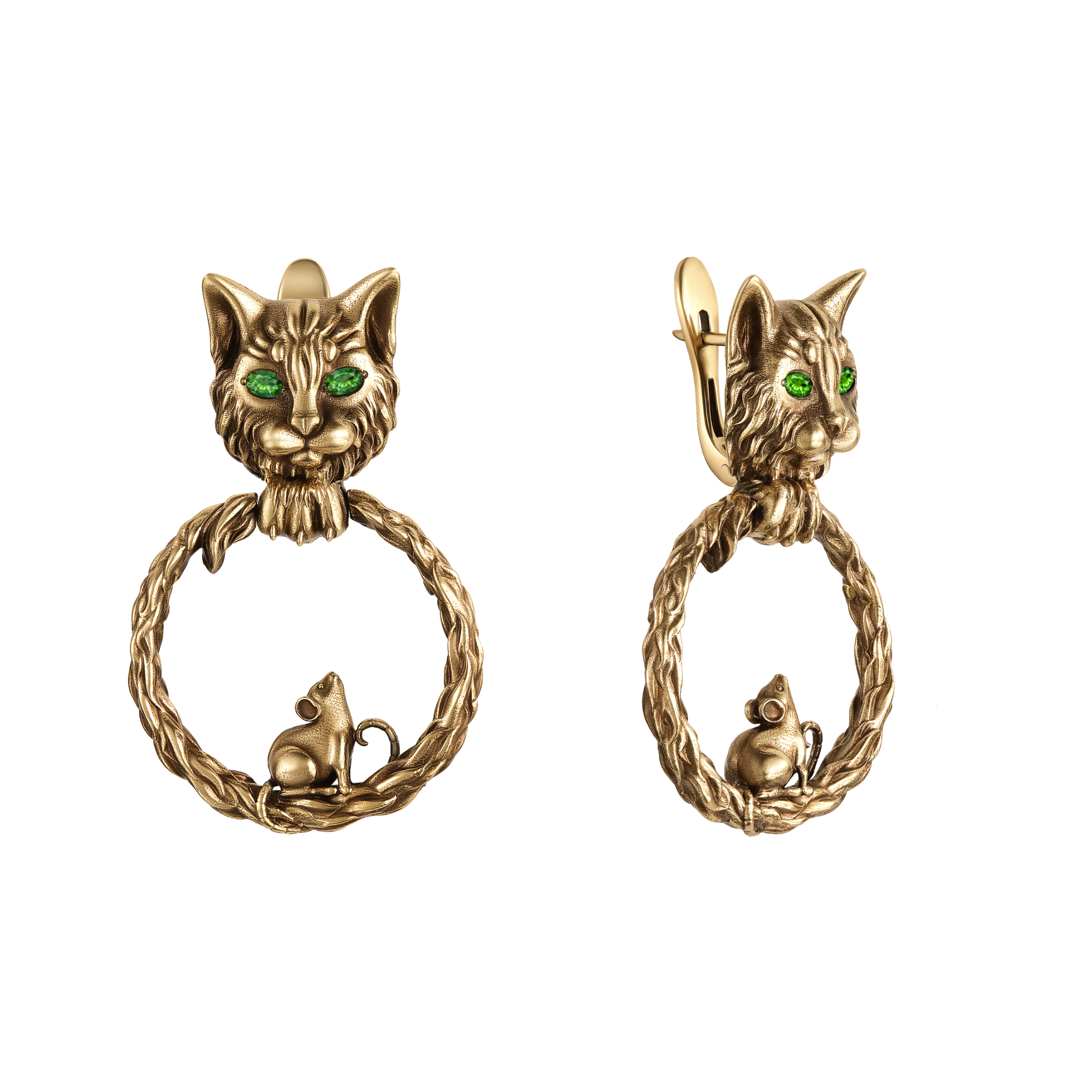Серьги GATTO E TOPO