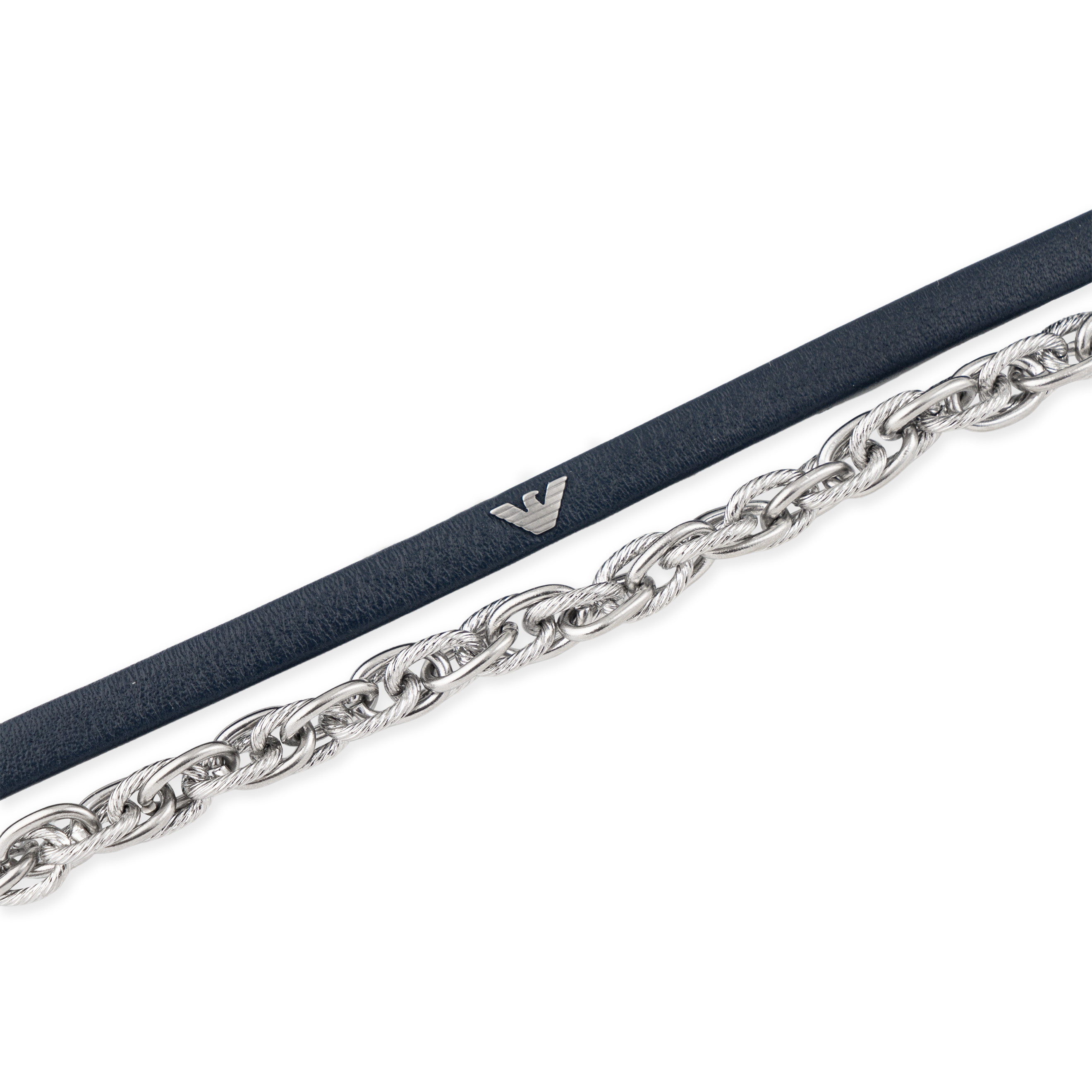 A set of two Emporio Armani bracelets