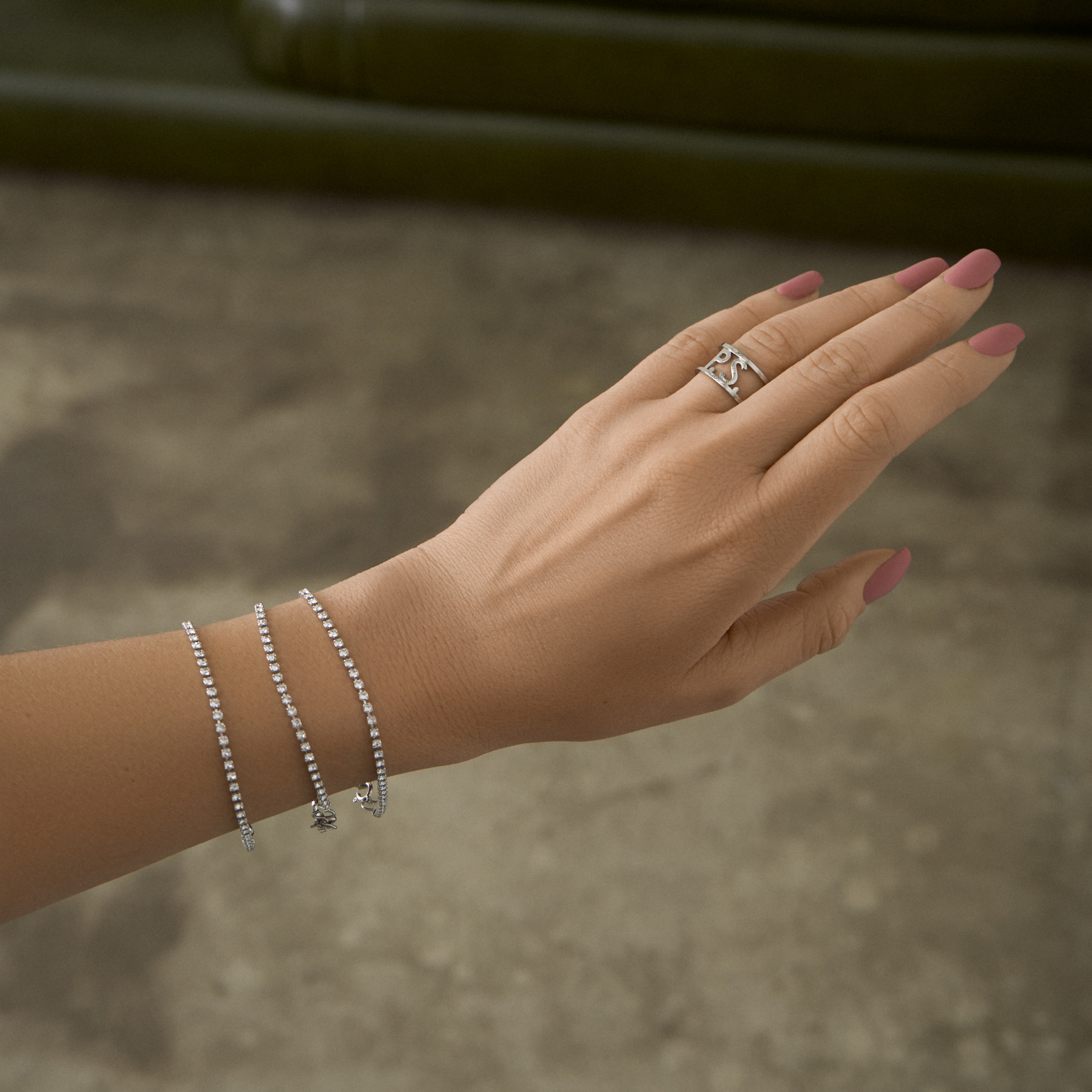 Браслет со сверкающими кристаллами Crystal Bracelet