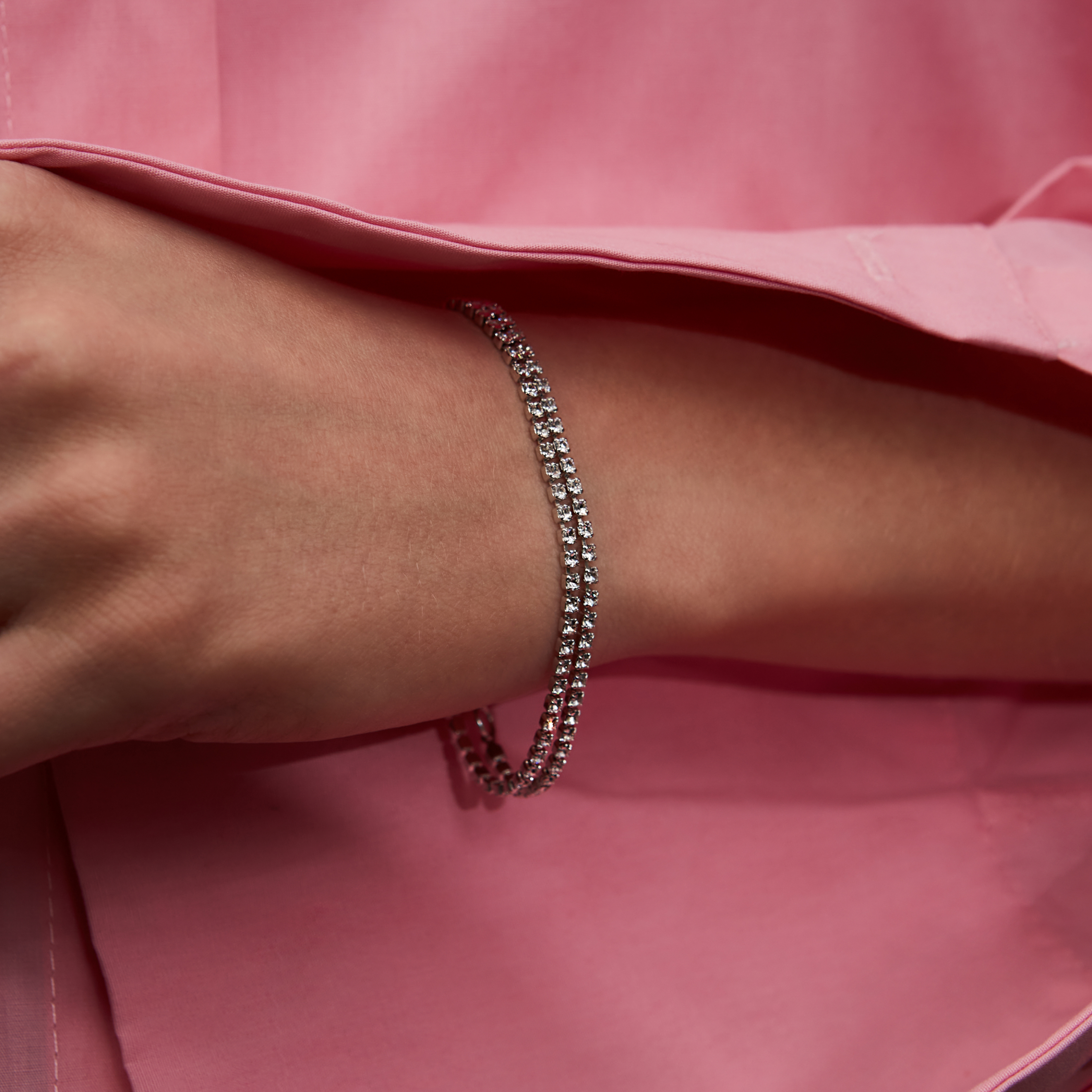 Браслет со сверкающими кристаллами Crystal Bracelet