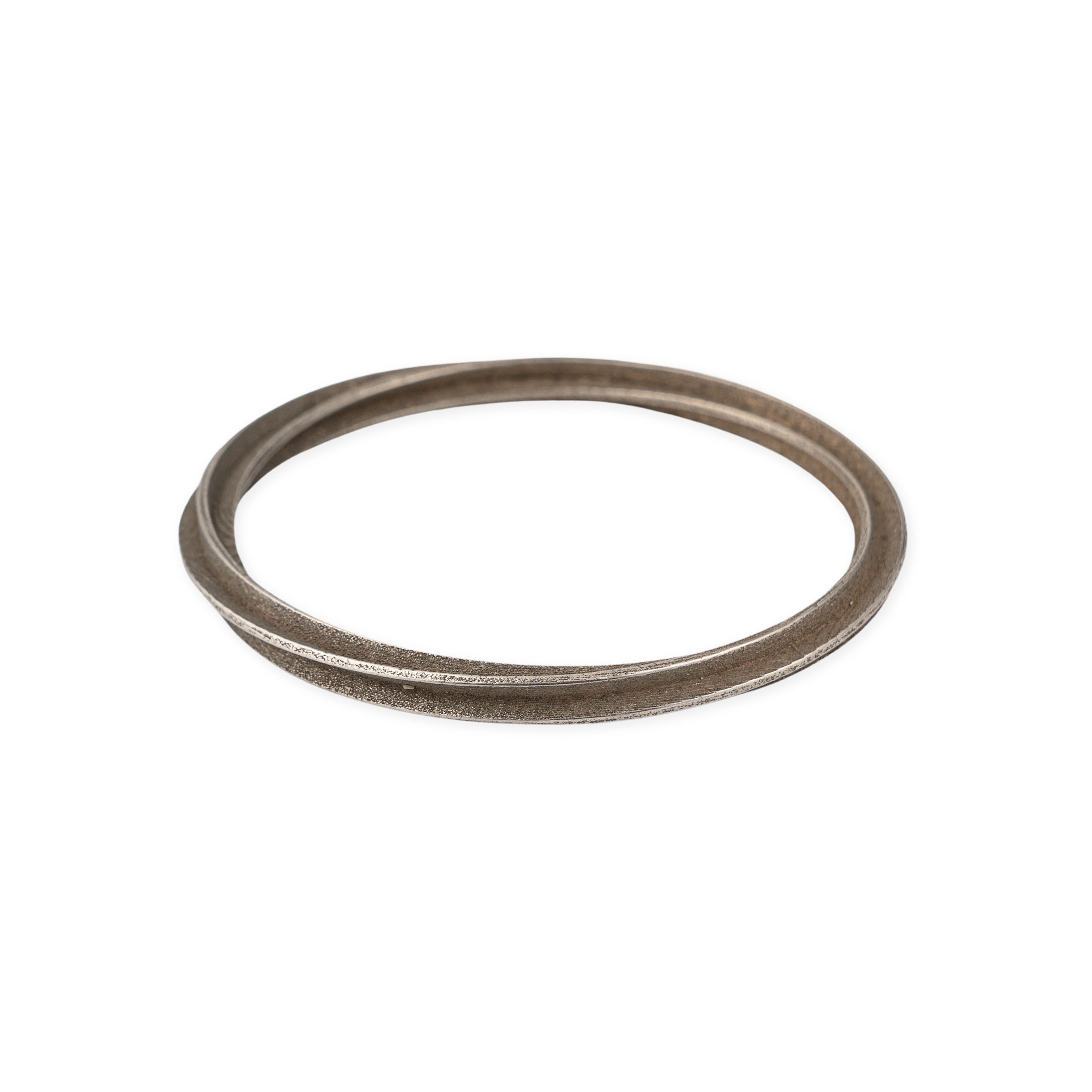 Mobius bracelet made of steel