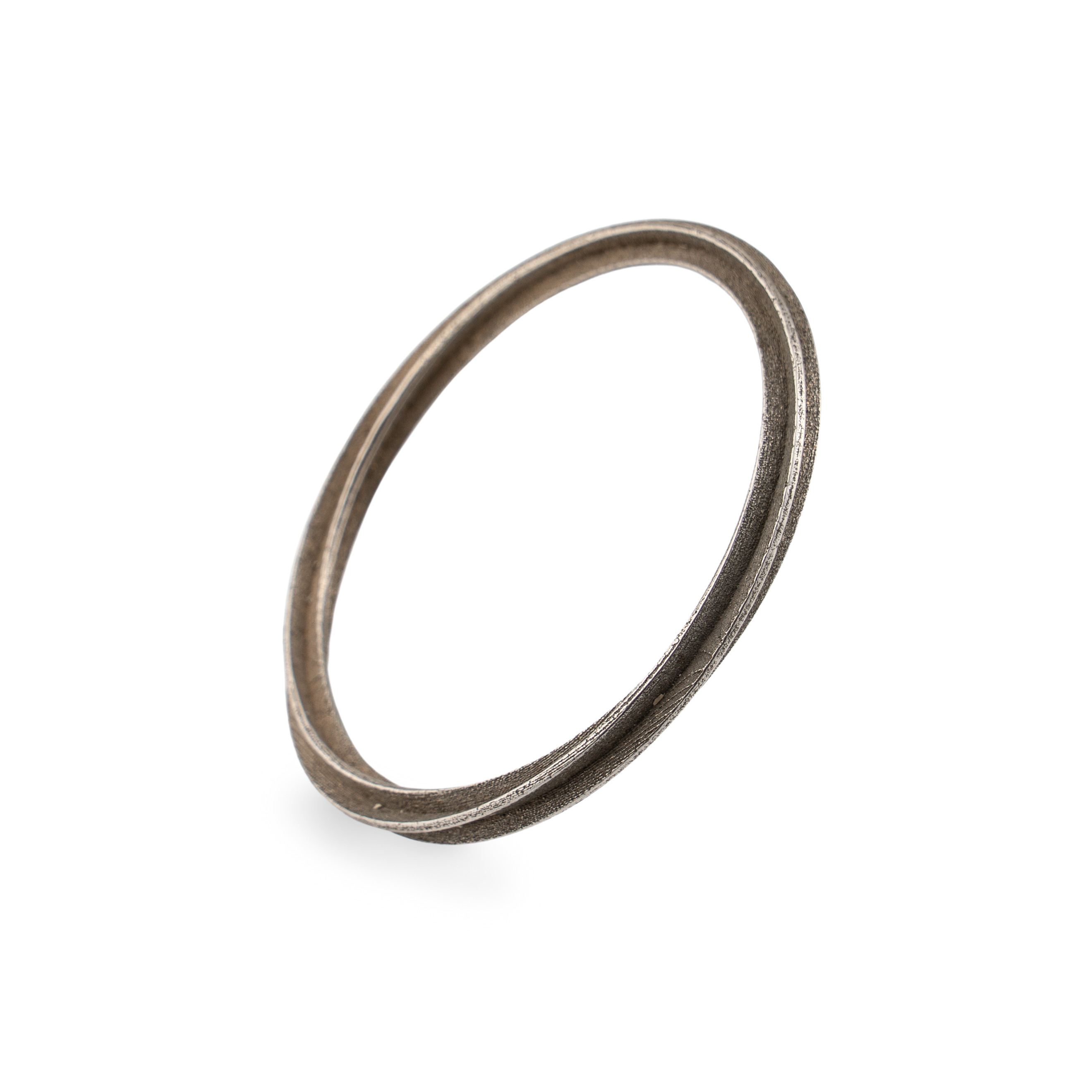 Mobius bracelet made of steel