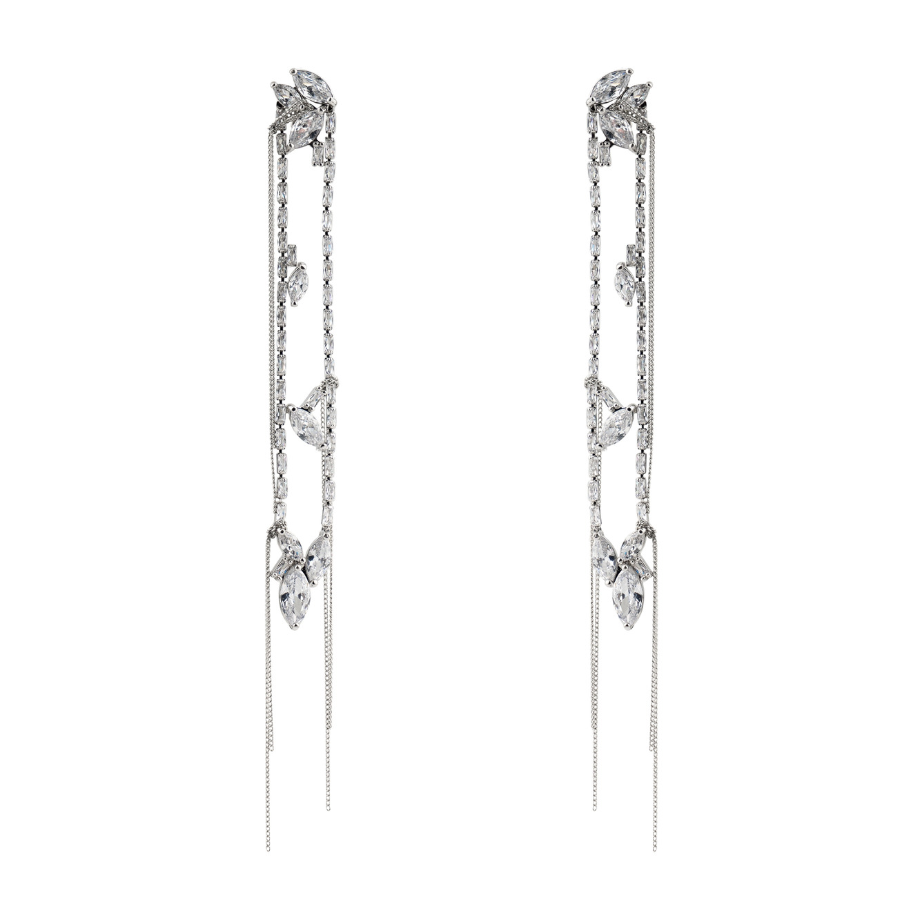 Длинные серьги Caviar Jewellery Длинные серьги CRUSH