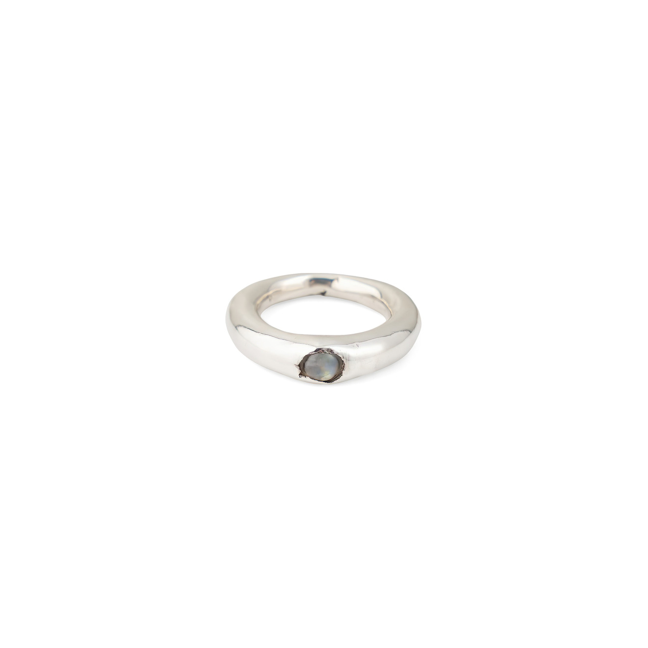 PHOSPHOR Кольцо из серебра LVX с лунным камнем secrets кольцо из серебра с лунным камнем и топазами