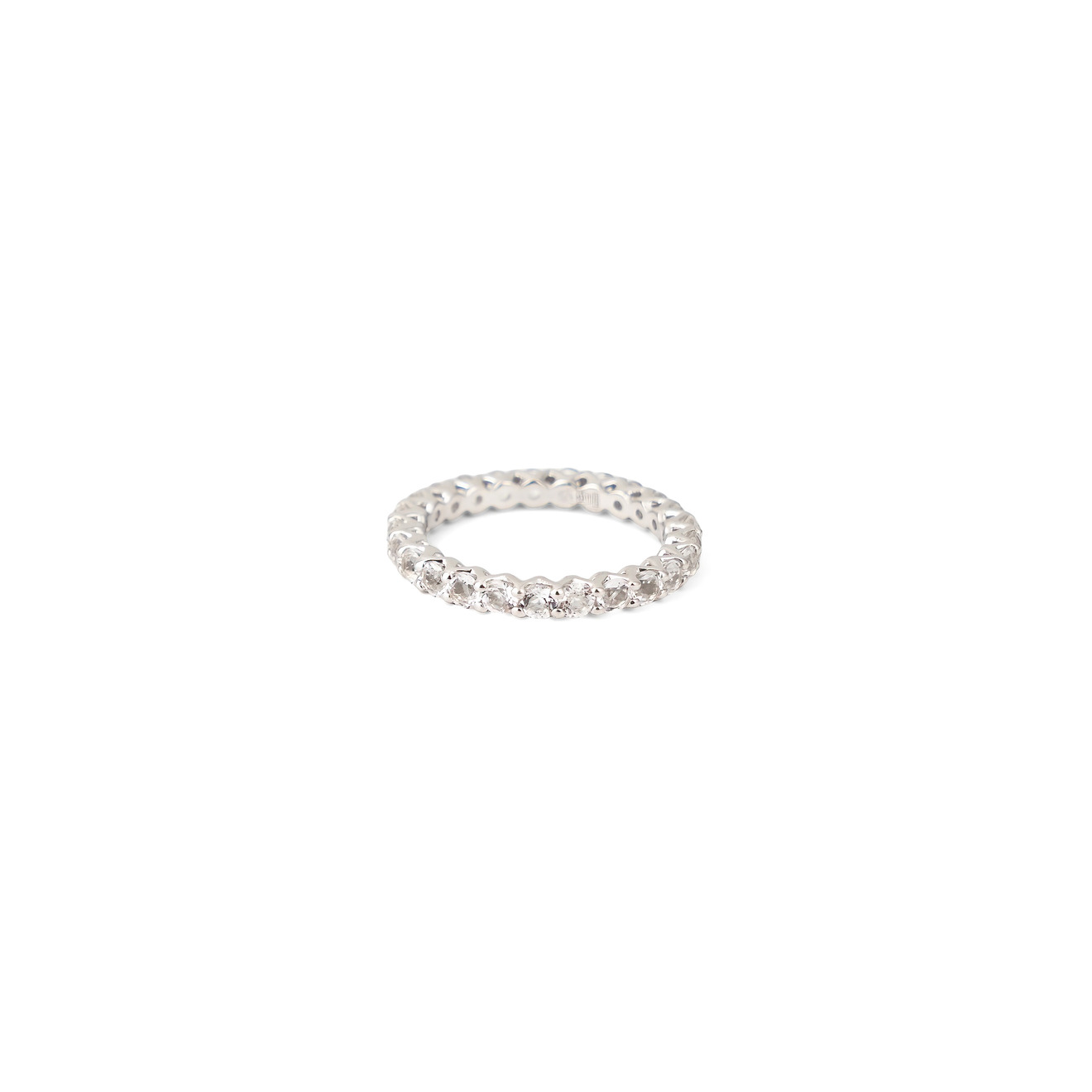 EKA KOMA Сверкающее кольцо eka koma сверкающее кольцо из серебра с хризолитами