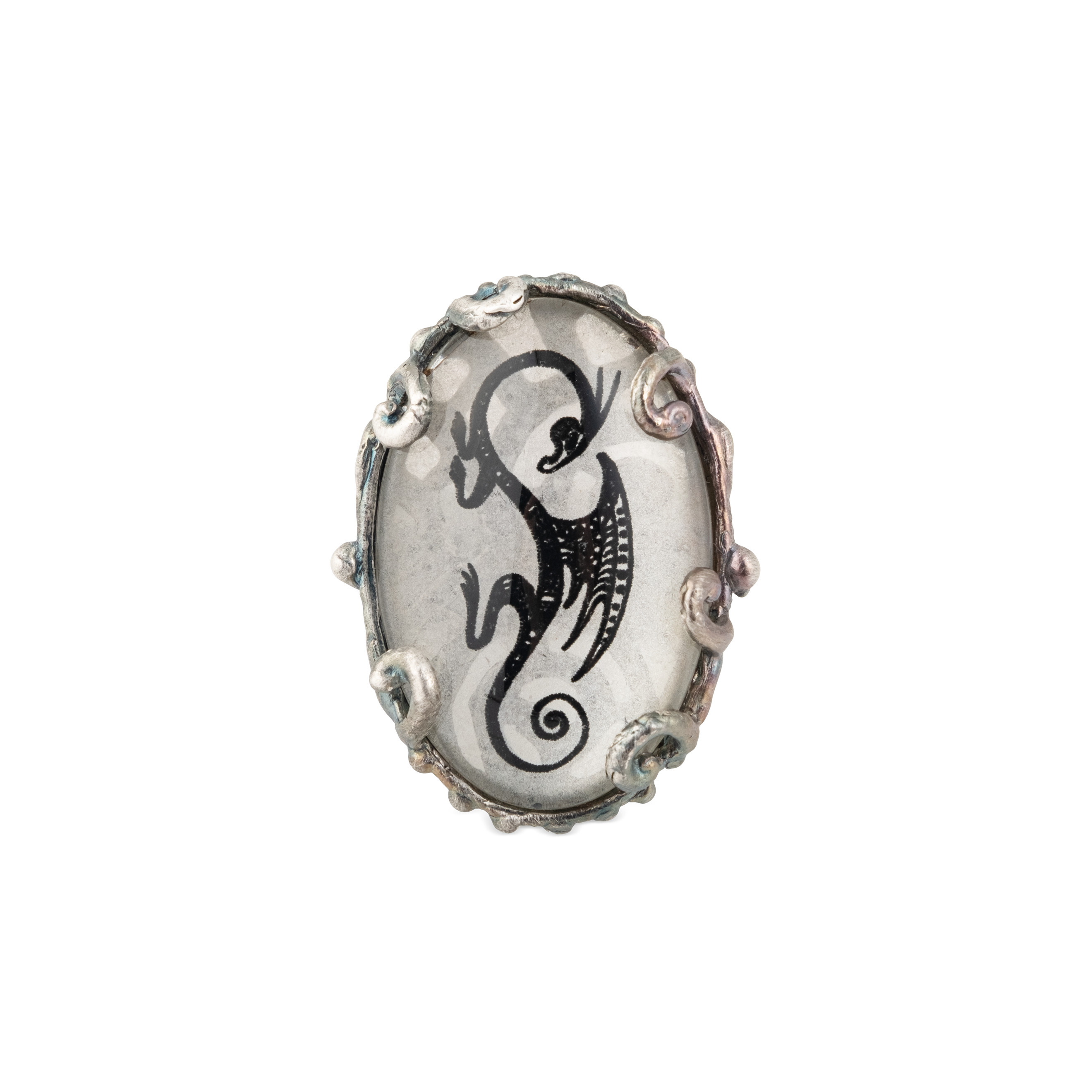A large dragon ring
