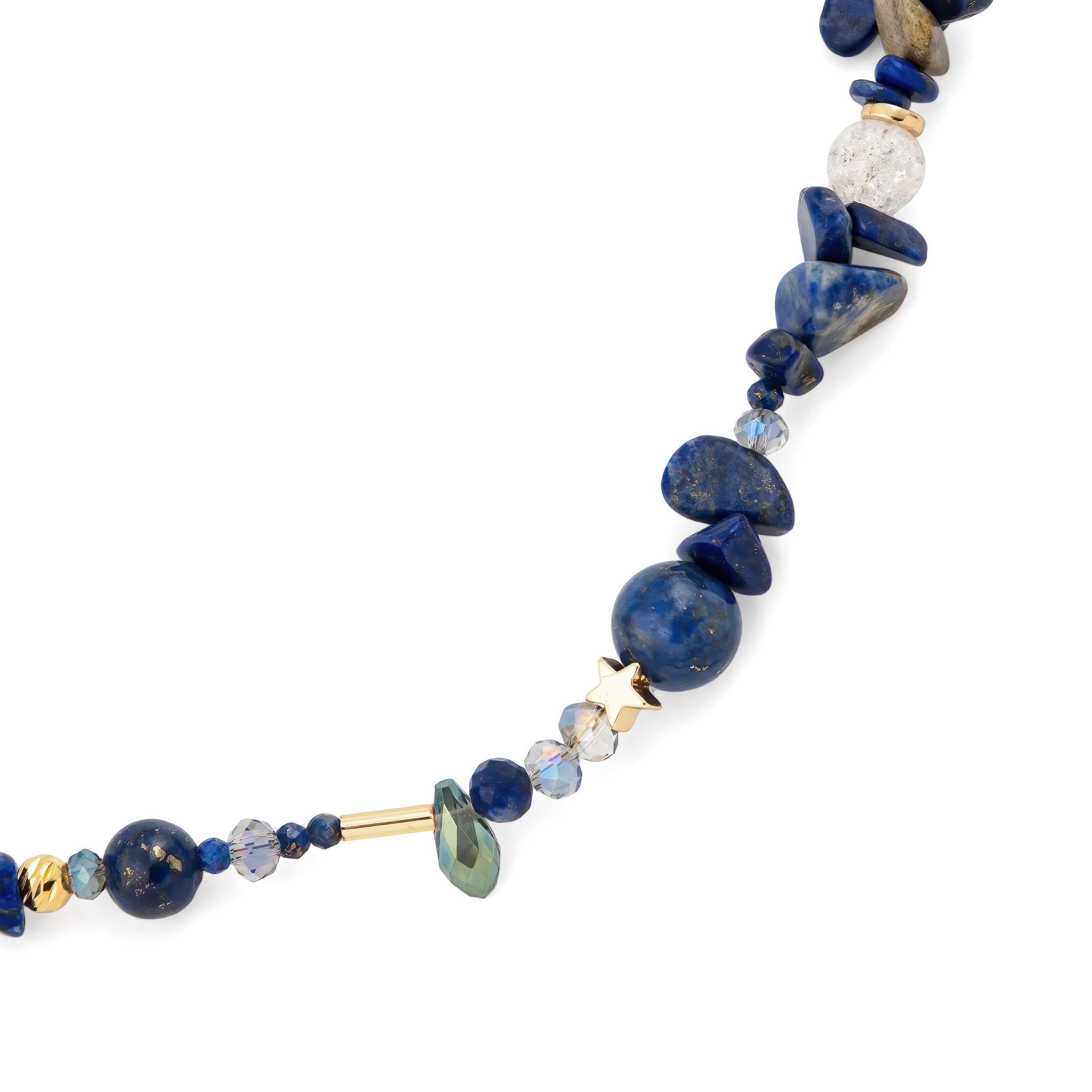 choker "Starry night of Van Gogh"