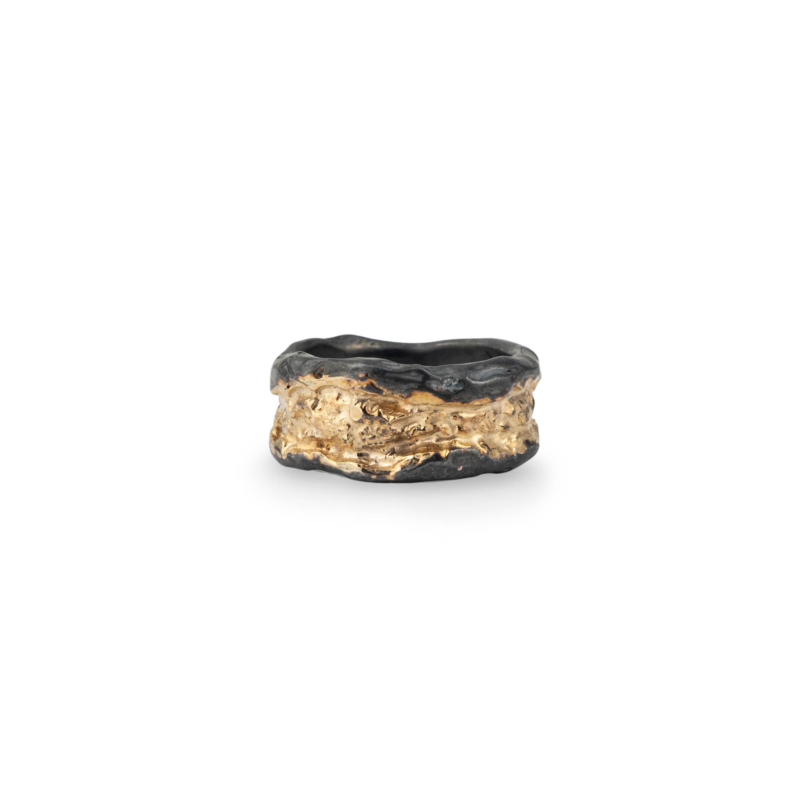 Широкие кольца Kintsugi Jewelry Кольцо Wild power