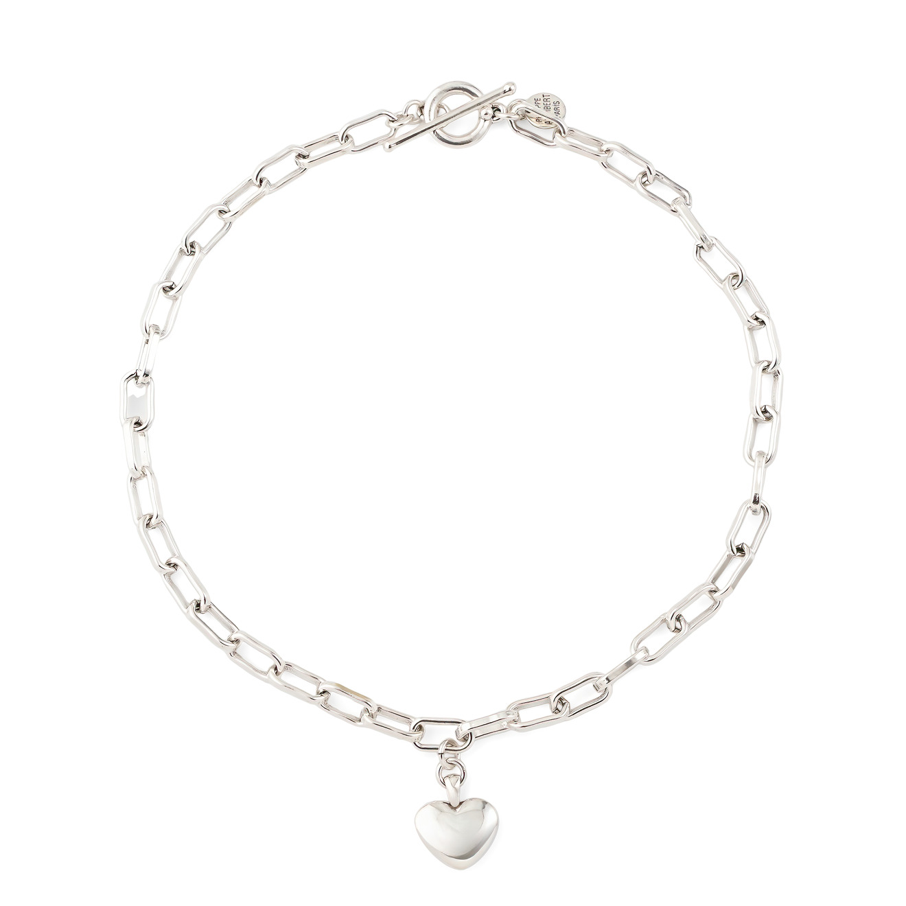 цена Philippe Audibert Колье Vito necklace с серебряным покрытием