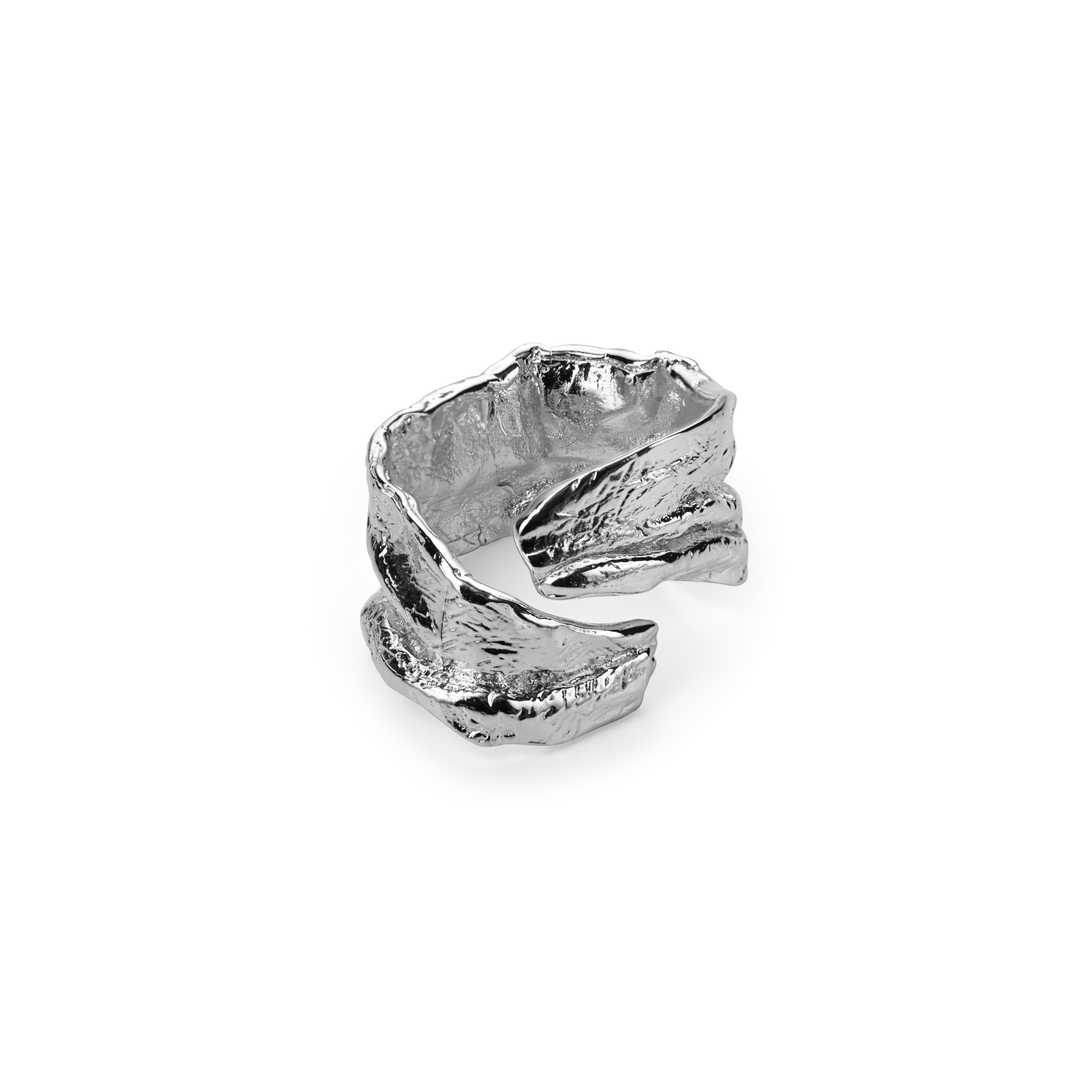 Серебристое кольцо Fortune