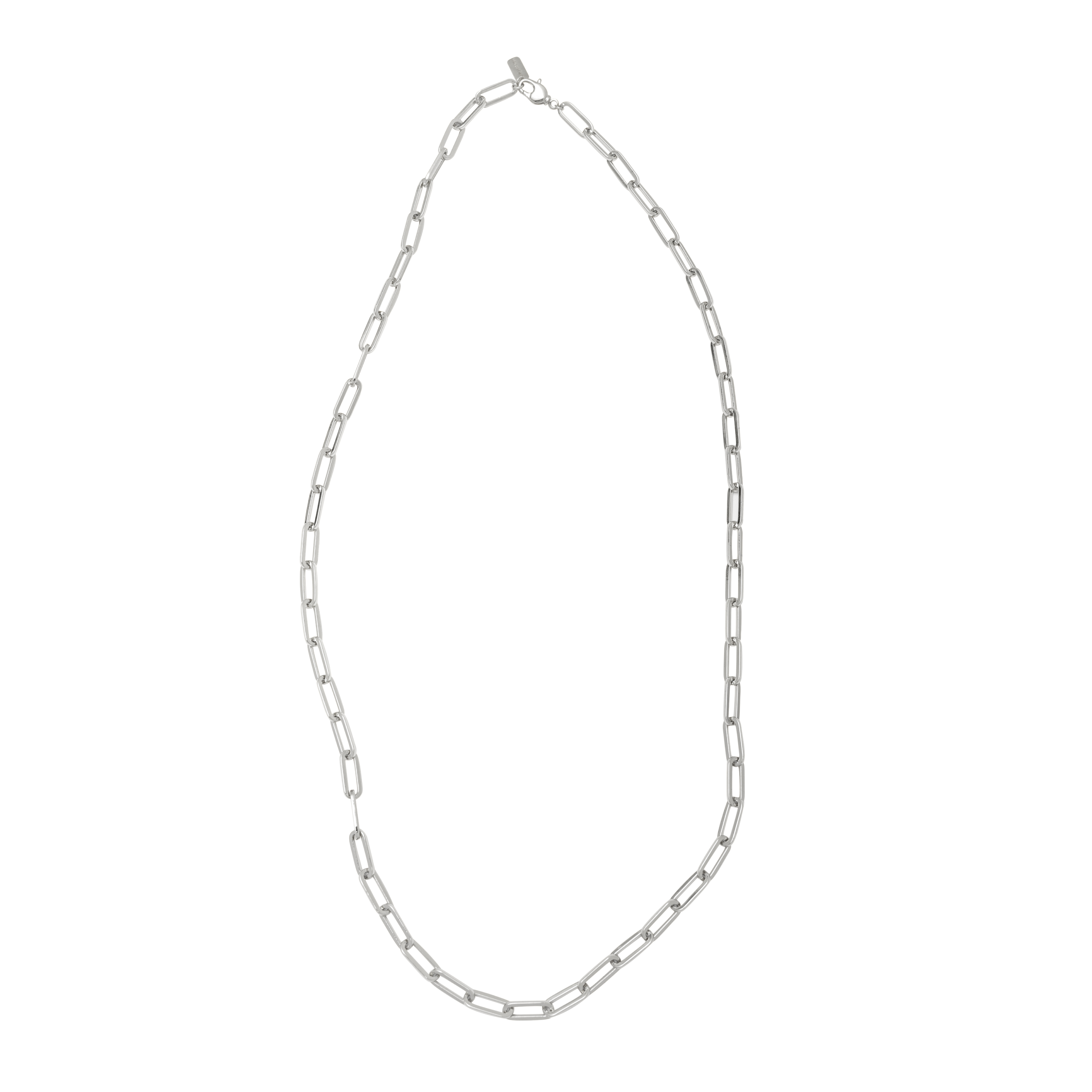 Колье-цепь Blank Silver